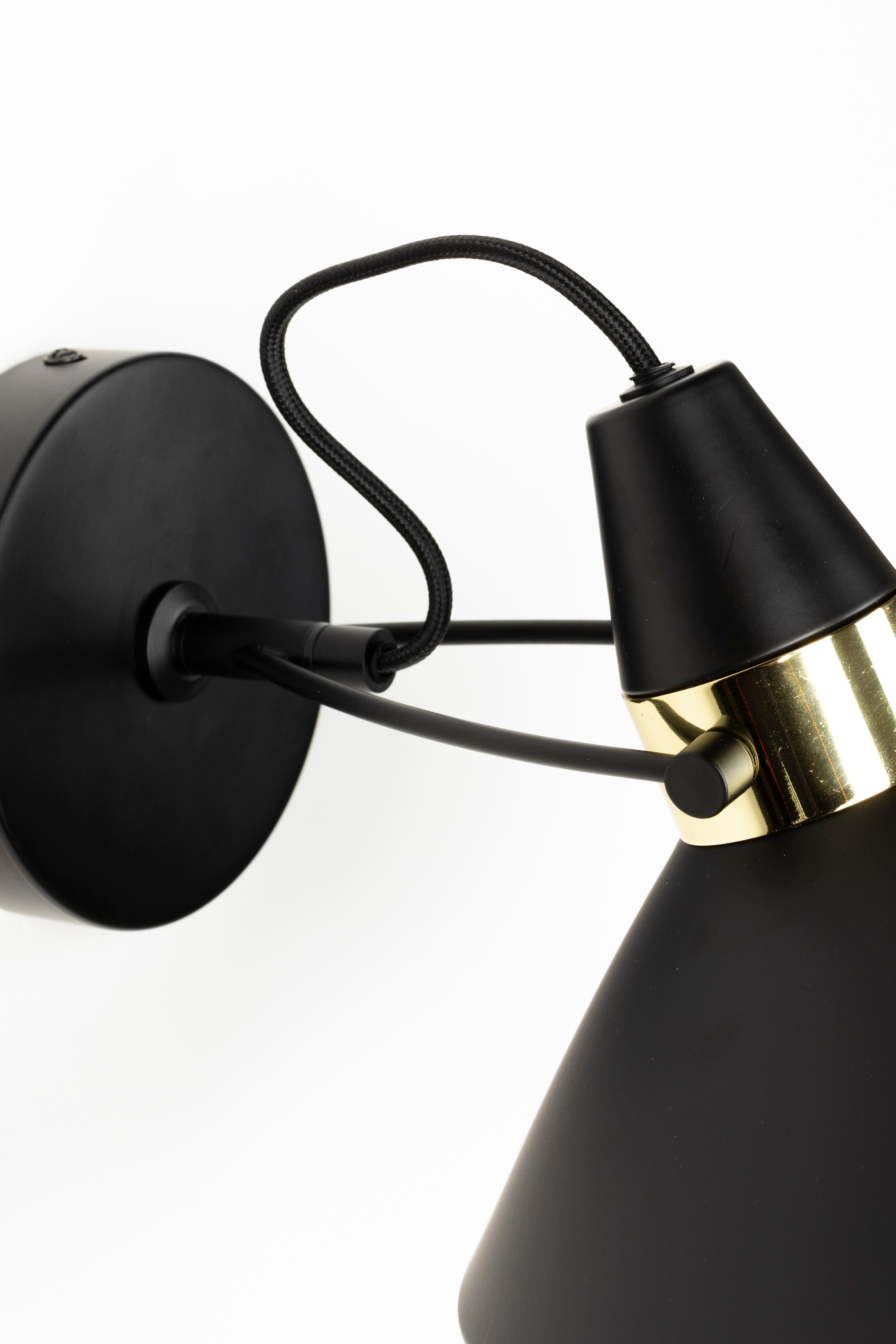 Lampa ścienna regulowana JONA czarny
