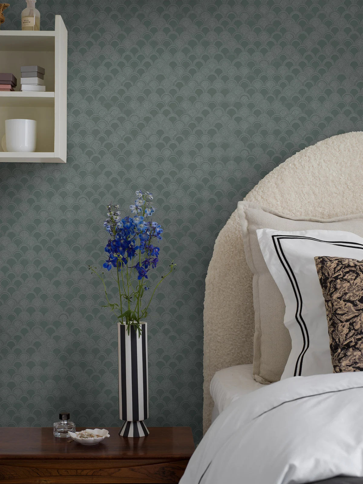 Arch Pattern Wallpaper BIRGIT Green