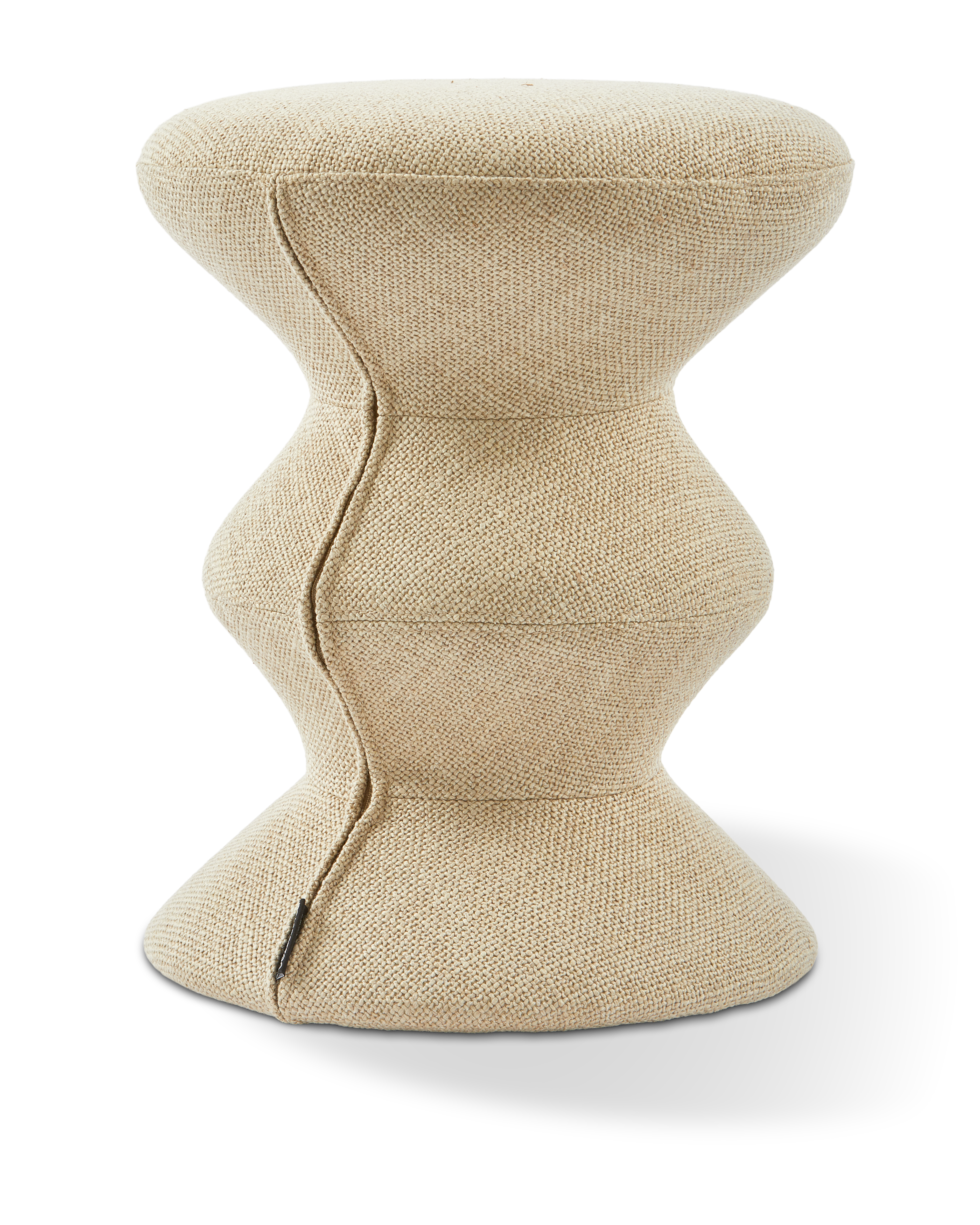 SOFT ZIG ZAG Stool Beige