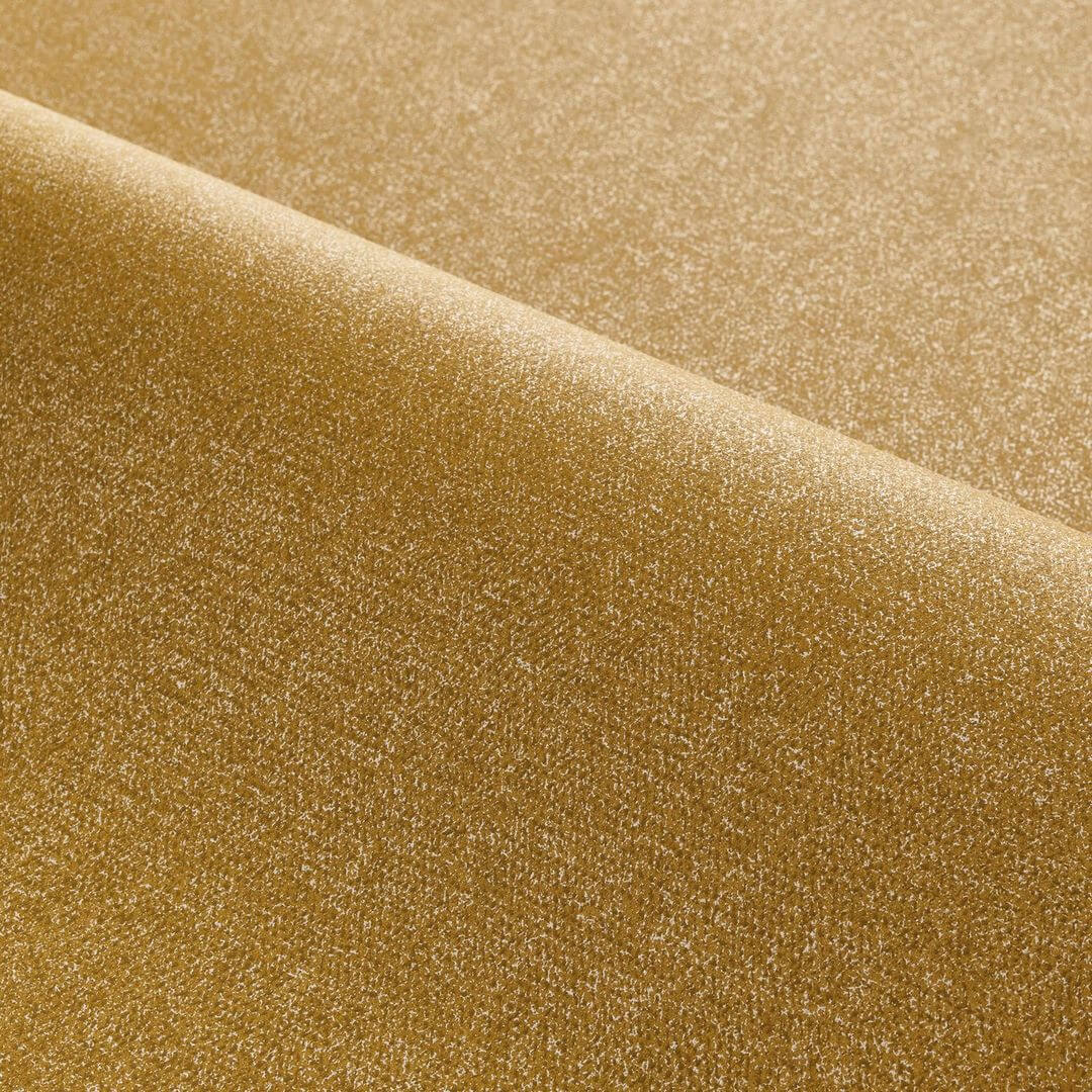 Matte, glatte Tapete mit perlmuttartigem Effekt OCTA - Senfgelb