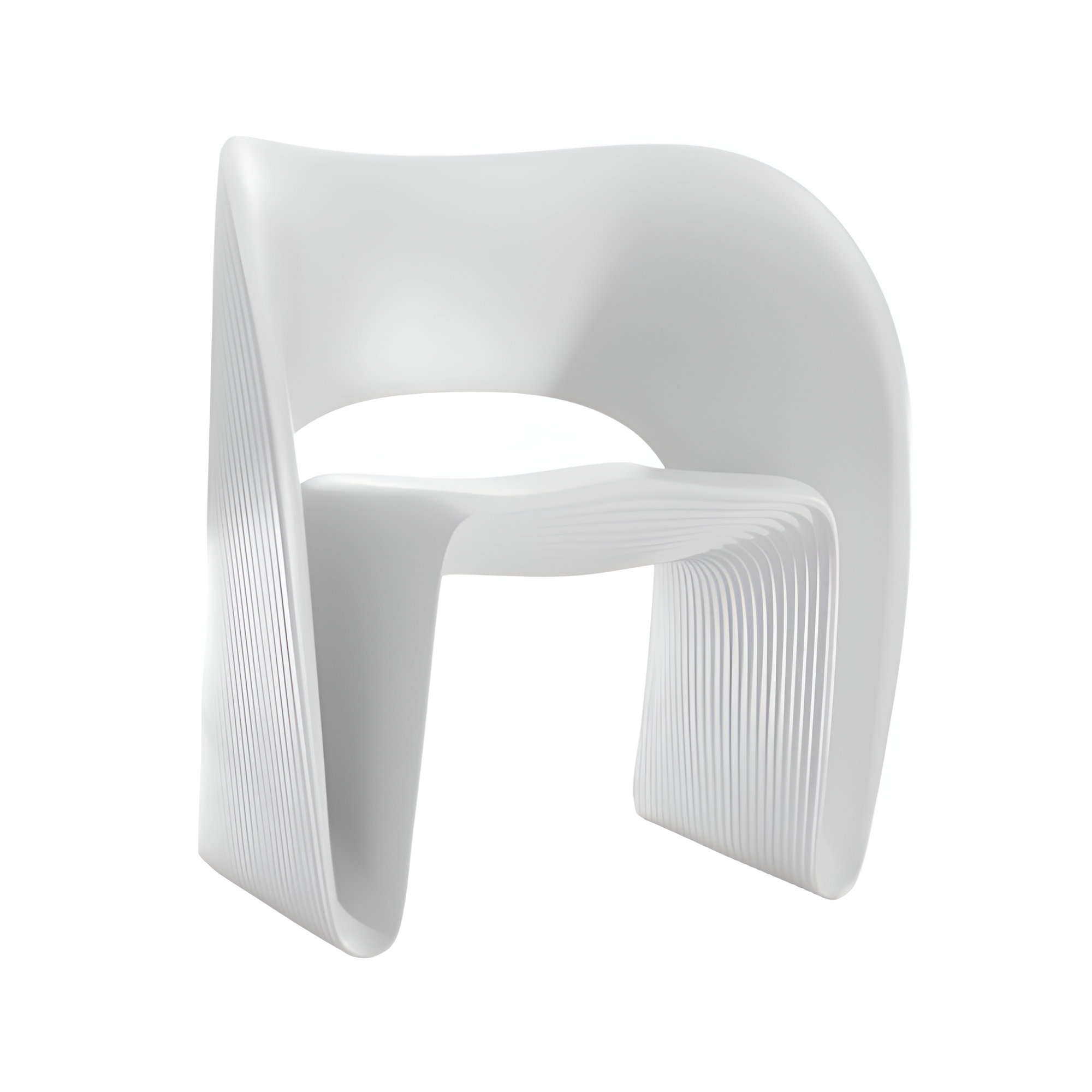 RAVIOLO white armchair