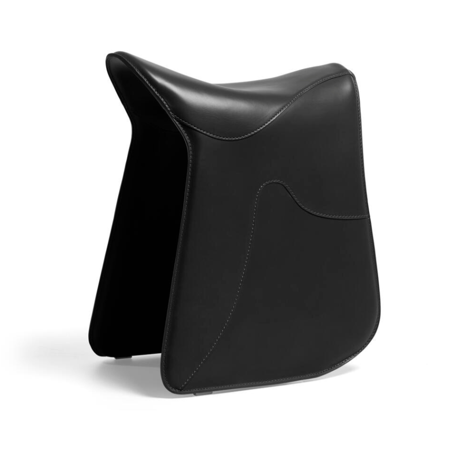 Sitzkissen PEPE schwarze Leder