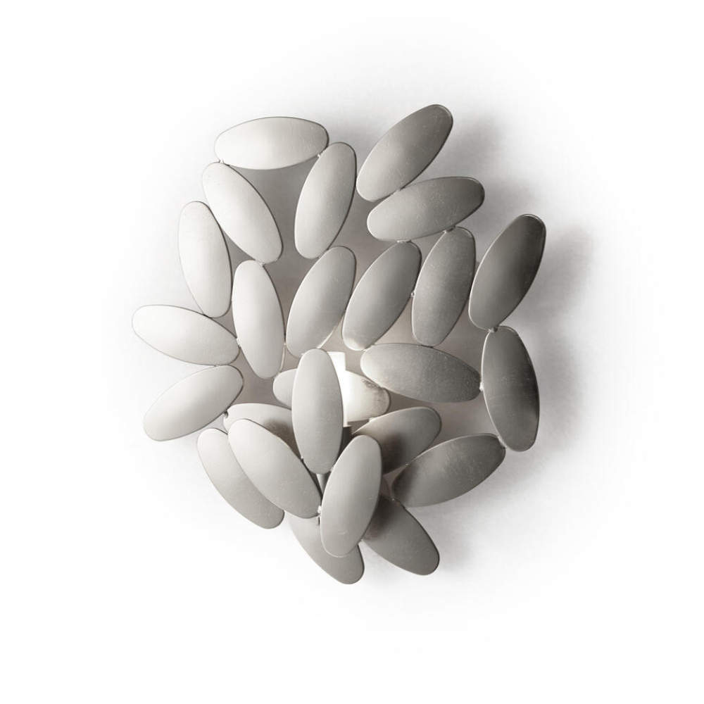 Lampa ścienna FOLIAE srebrny