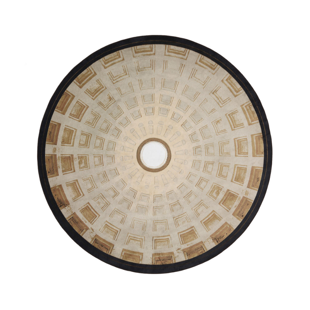 Dywan okrągły NEW SACRISTY DOME beżowy