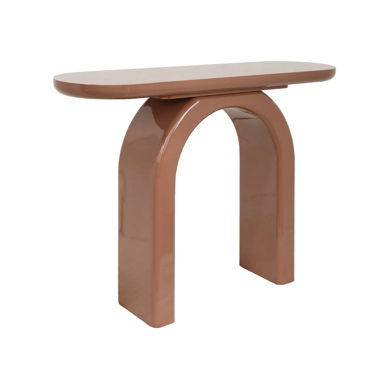 Konsola KOURTNEY karmelowy