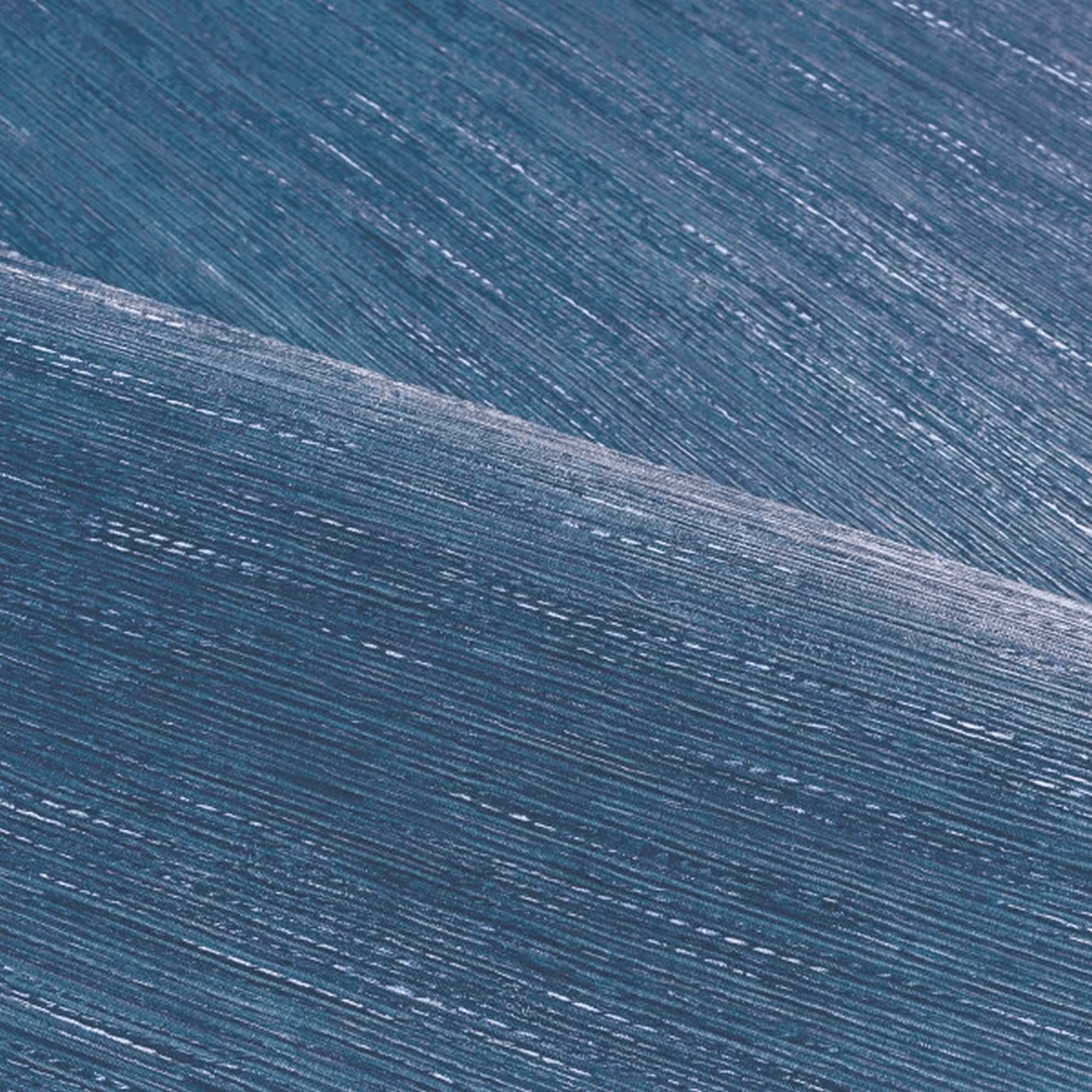 Tapeta strukturalna imitująca tkaninę żakardową TATAMI - BLEU ELÉCTRIQUE ciemnoniebieski