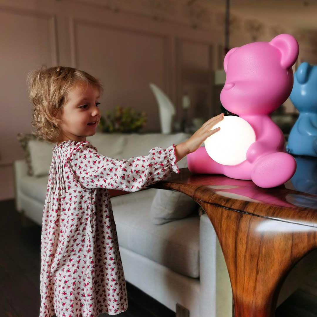 Lampa TEDDY GIRL żółty