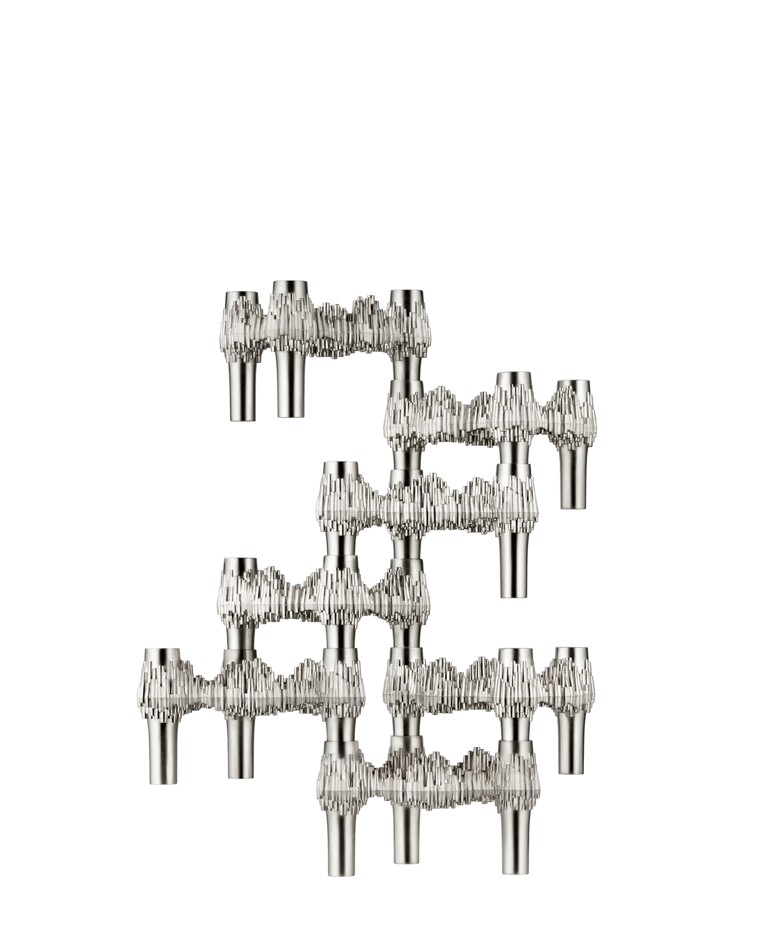 Kerzenhalter QUIST gebürstetes Chrom