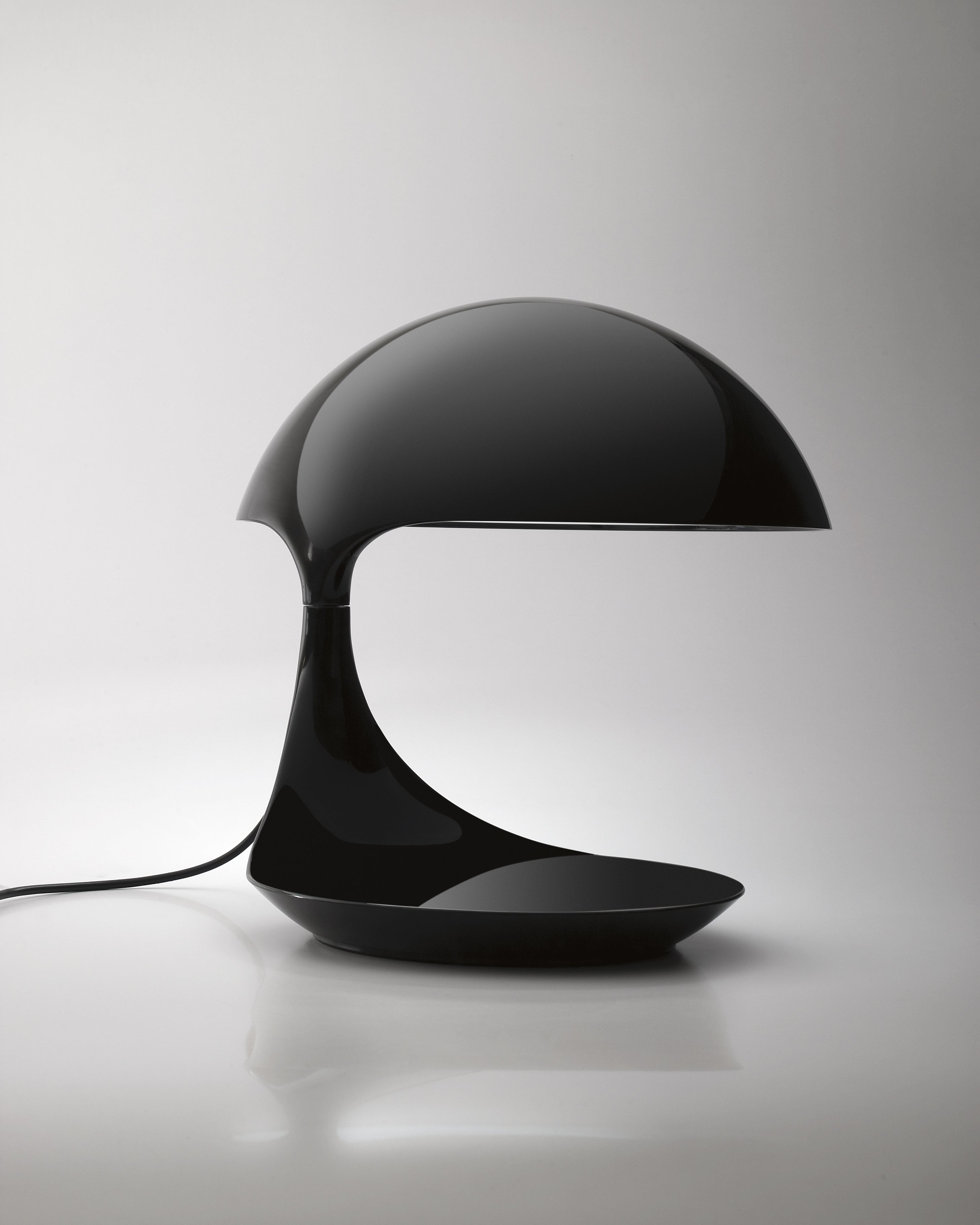 Lampa stołowa COBRA połyskujący czarny