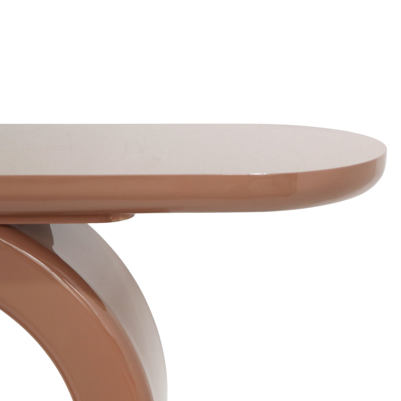 Konsola KOURTNEY karmelowy