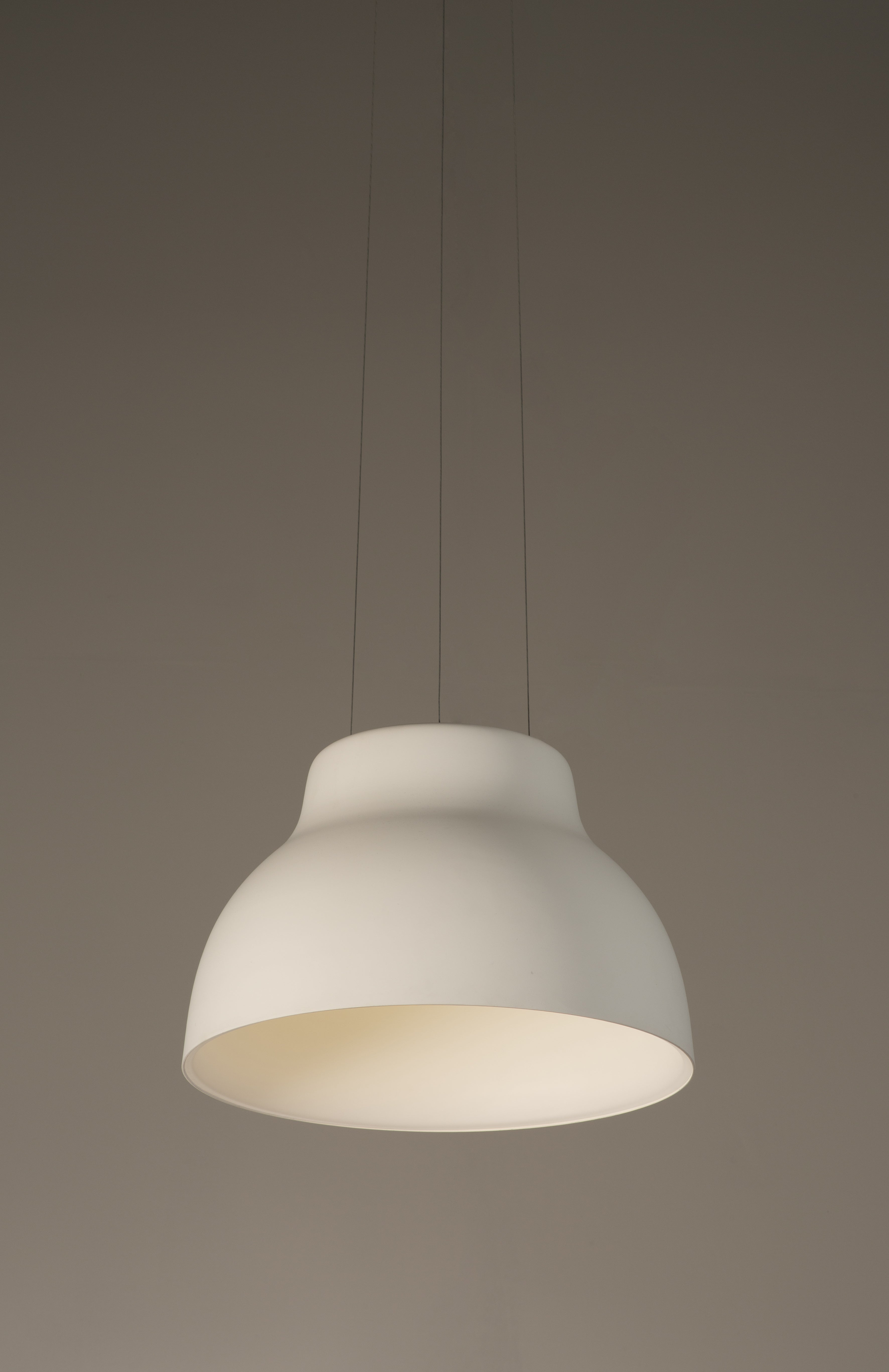 Lampa wisząca CICALA tłoczony biały