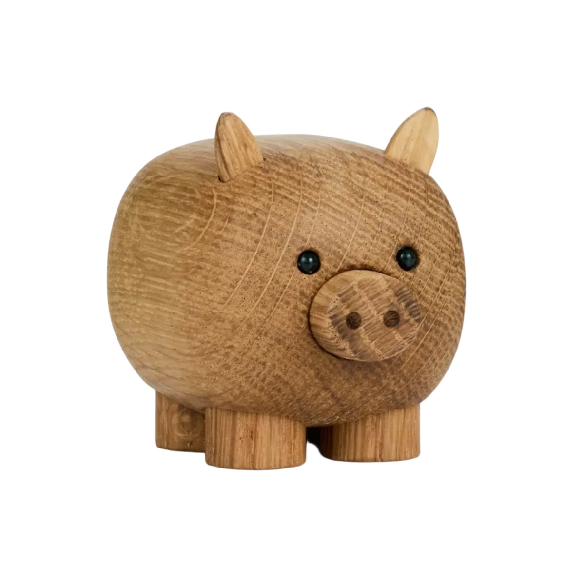Figurka dekoracyjna PIG drewno dębowe