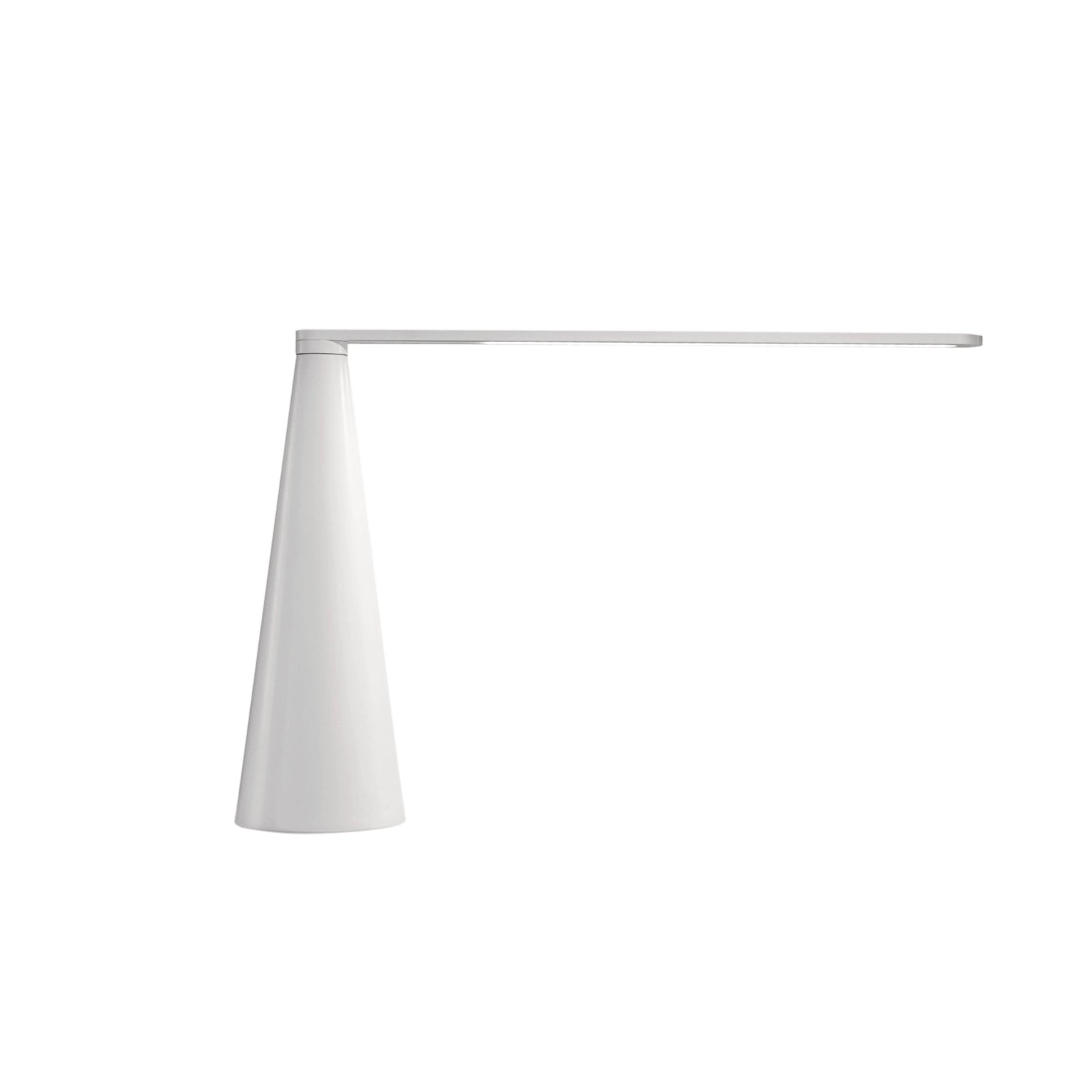 Lampa stołowa ELICA połyskujący biały – Martinelli Luce