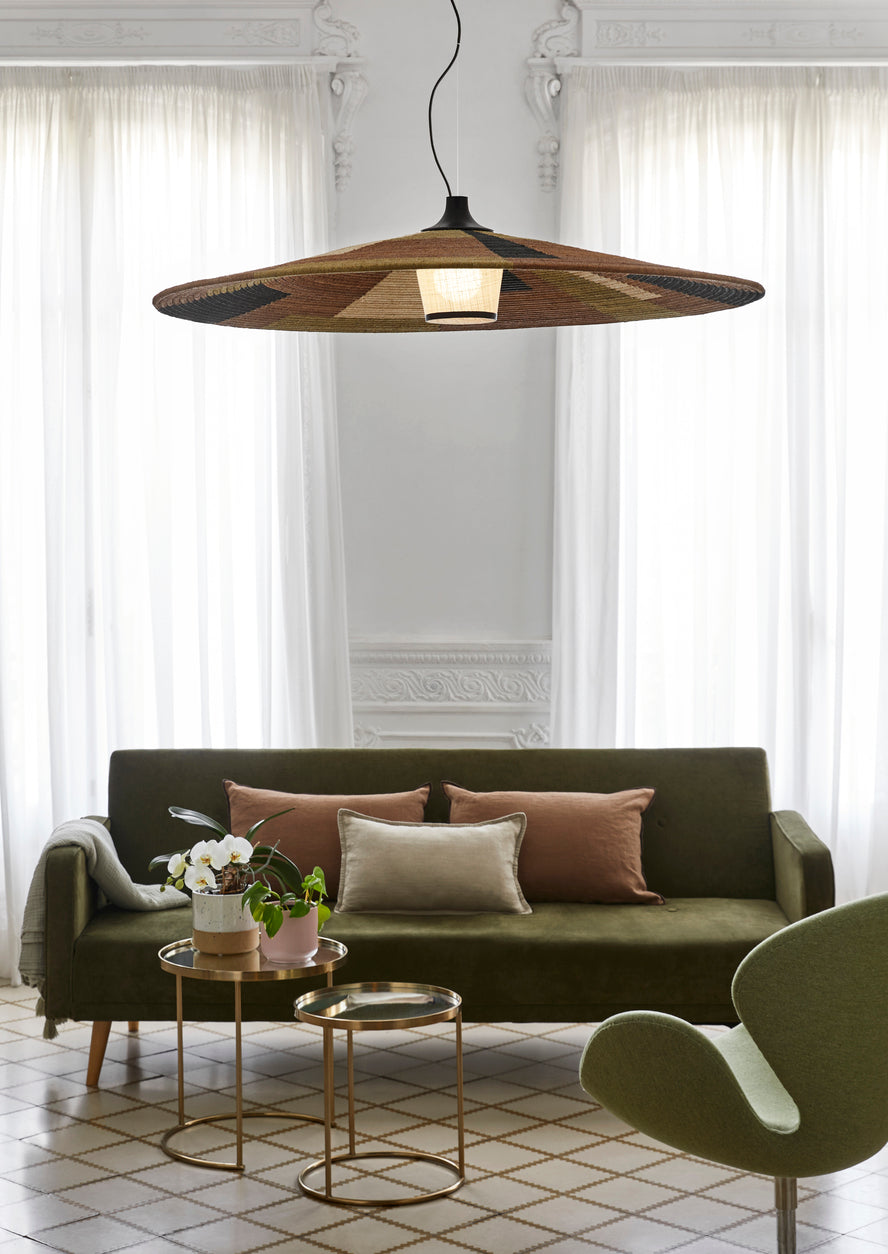 Lampa wisząca PARROT brązowy
