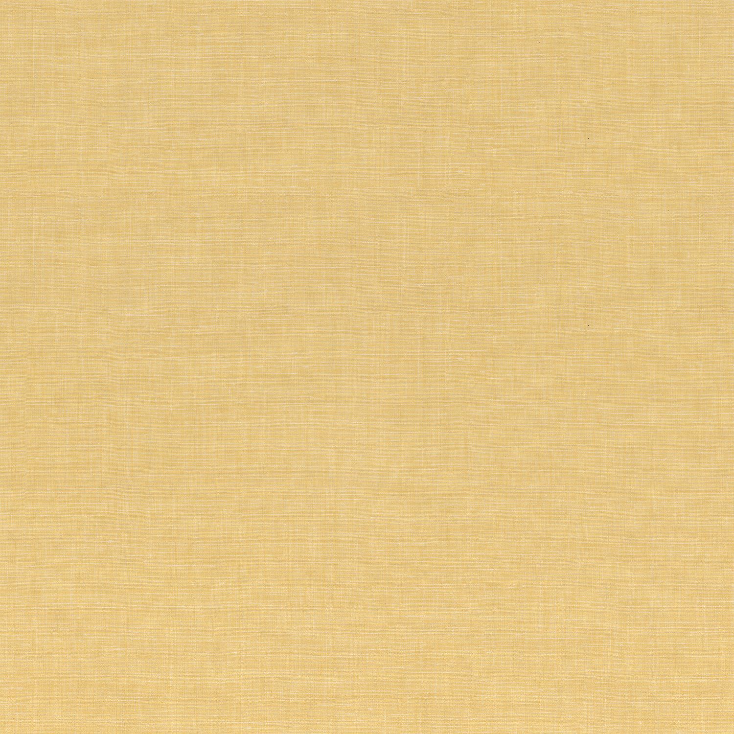 Structural wallpaper resembling linen canvas SHINOK - MIMOSA muted yellow