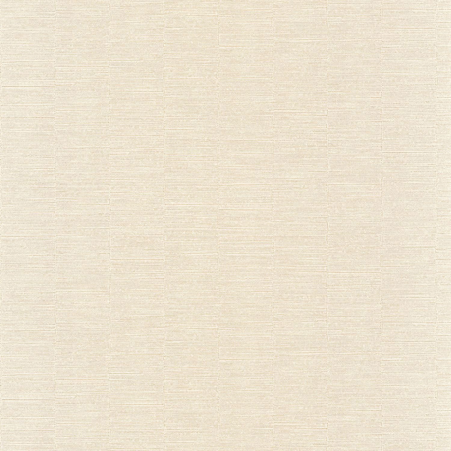 Metallic Textured Wallpaper in Stripes PLATINUM Ivory