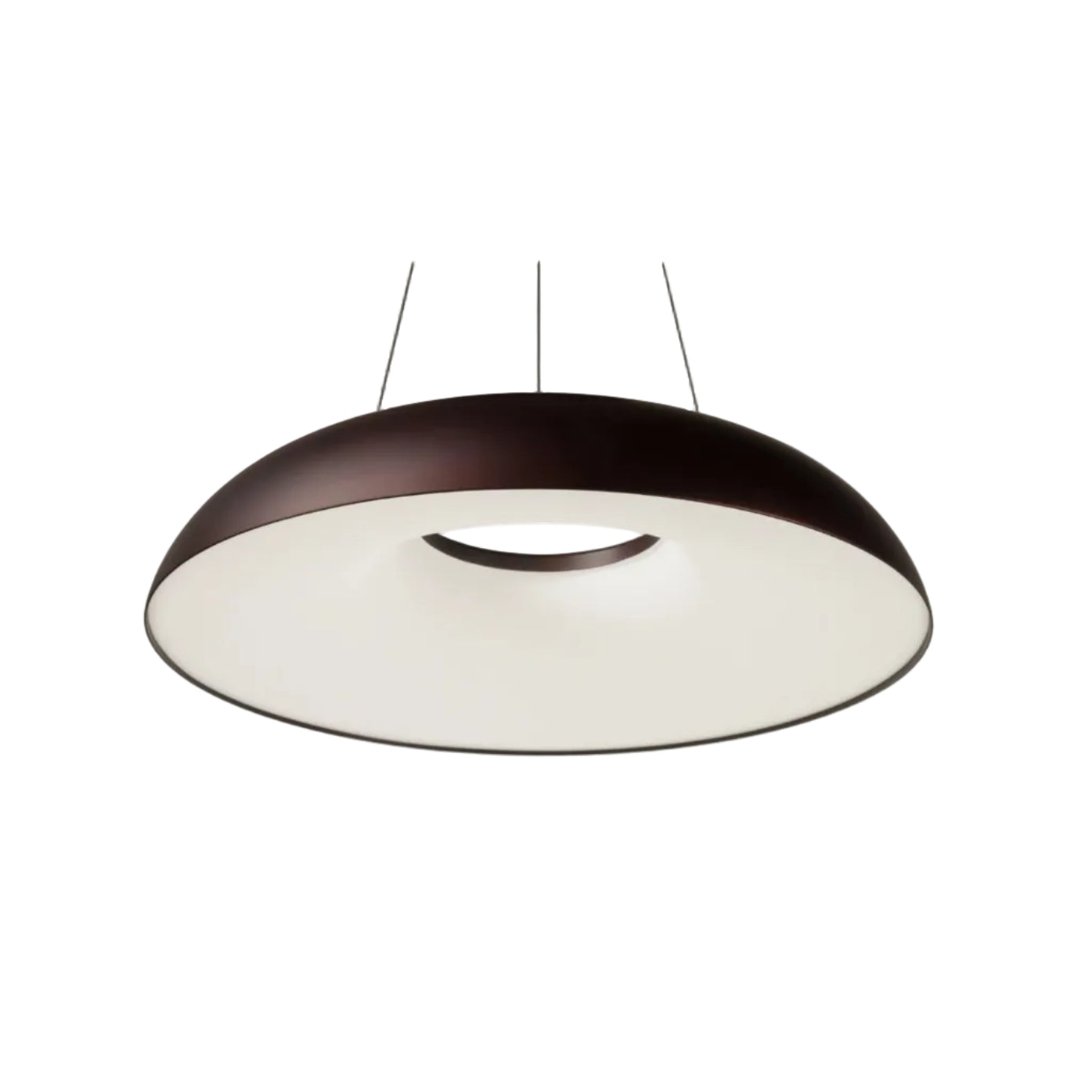 Lampa wisząca MAGGIOLONE matowy brązowy