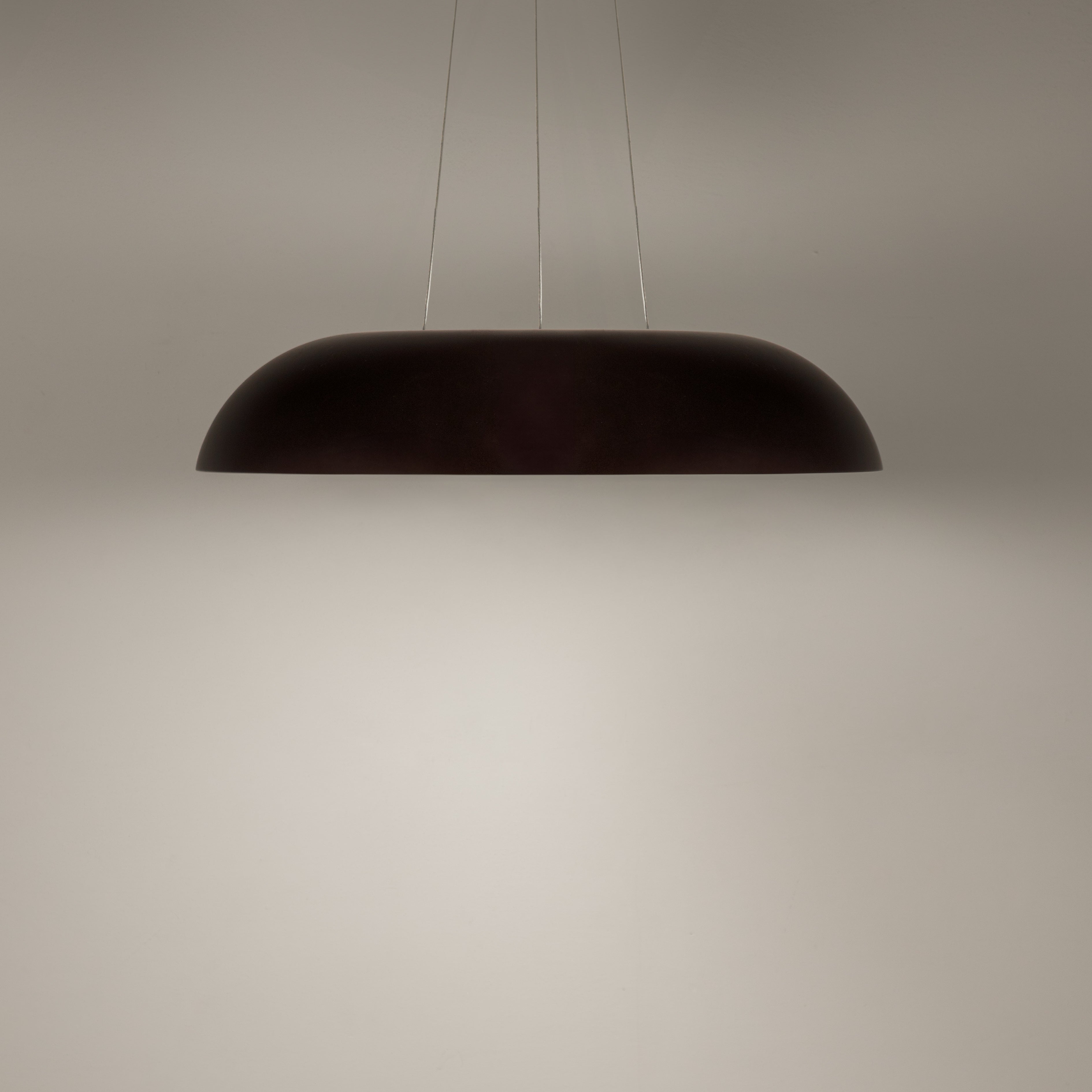 Lampa wisząca MAGGIOLONE matowy brązowy