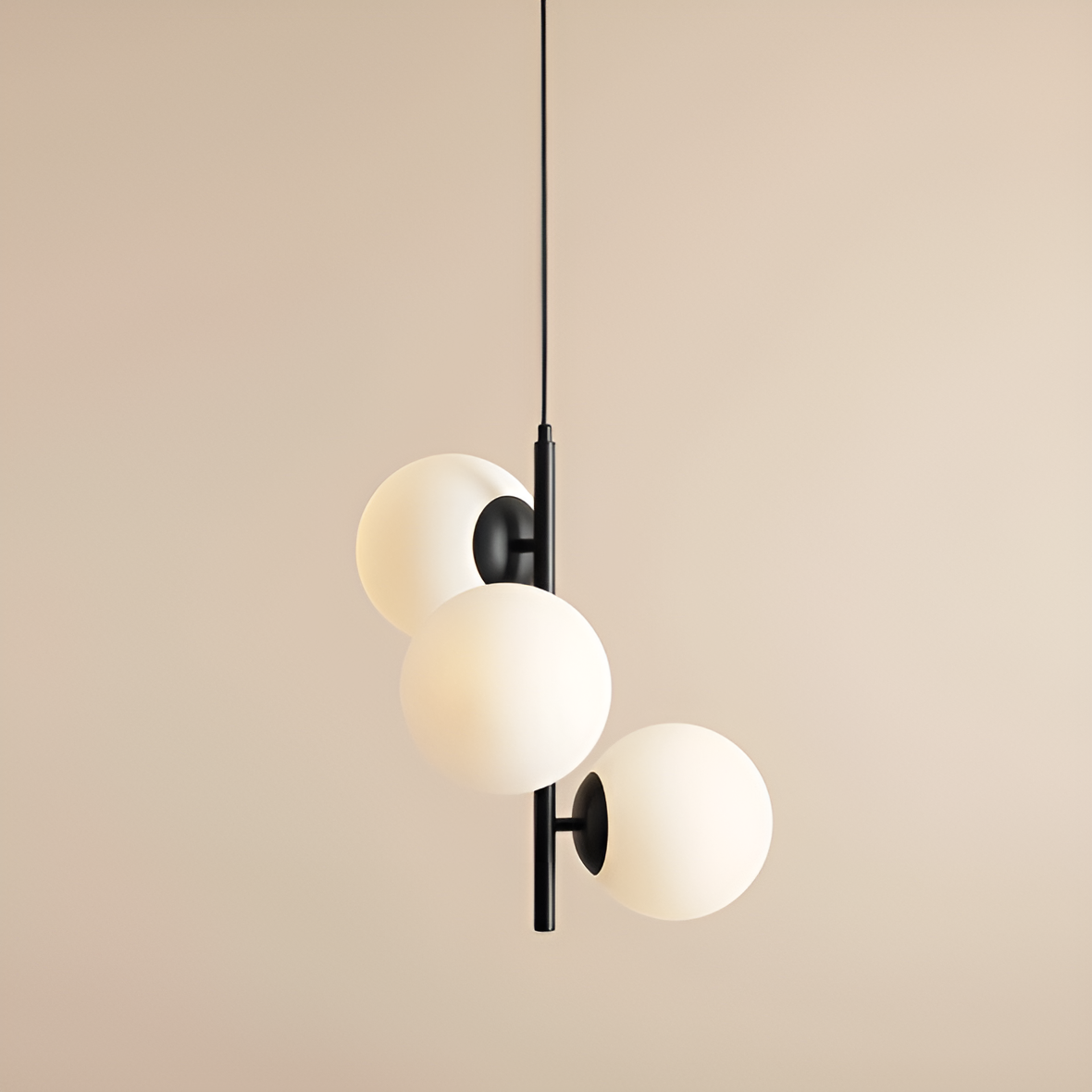 Lampa wisząca FINN TRIO czarny