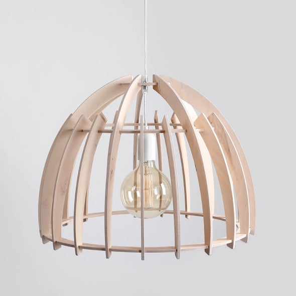 Lampa wisząca FERB drewno