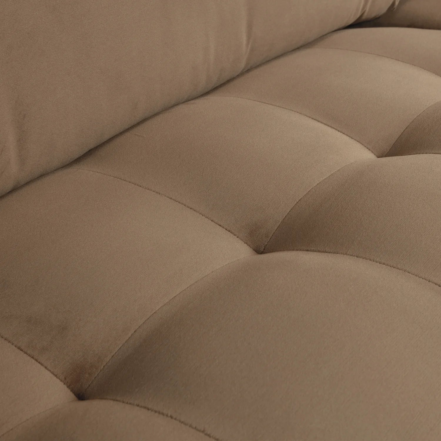 Sofa aksamitna 2,5-osobowa RODEO CLASSIC taupe