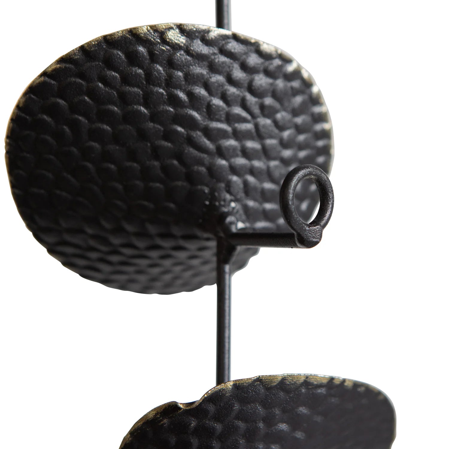 EUCALYPTUS black metal wall decoration