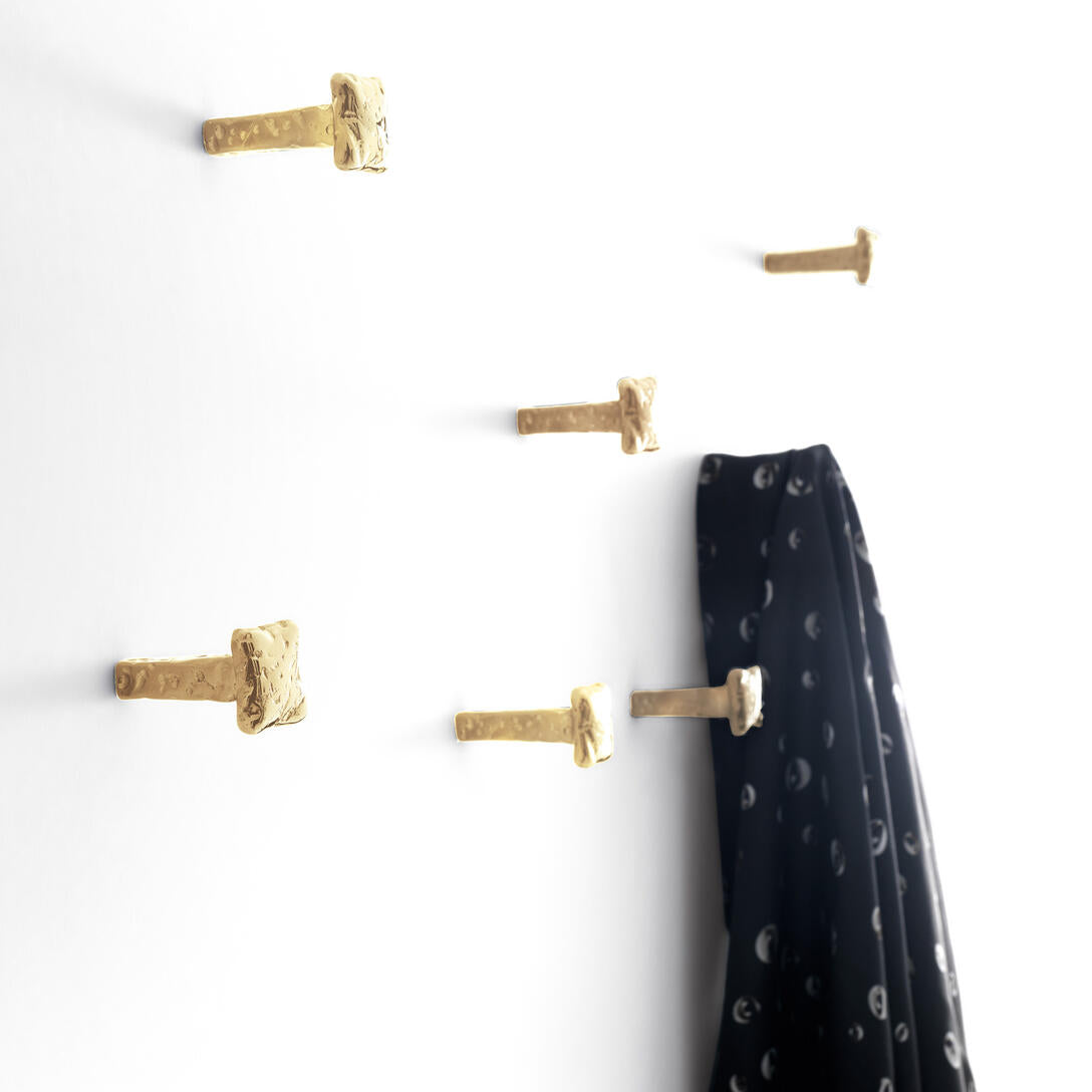 CHIODO NAIL gold wall hooks
