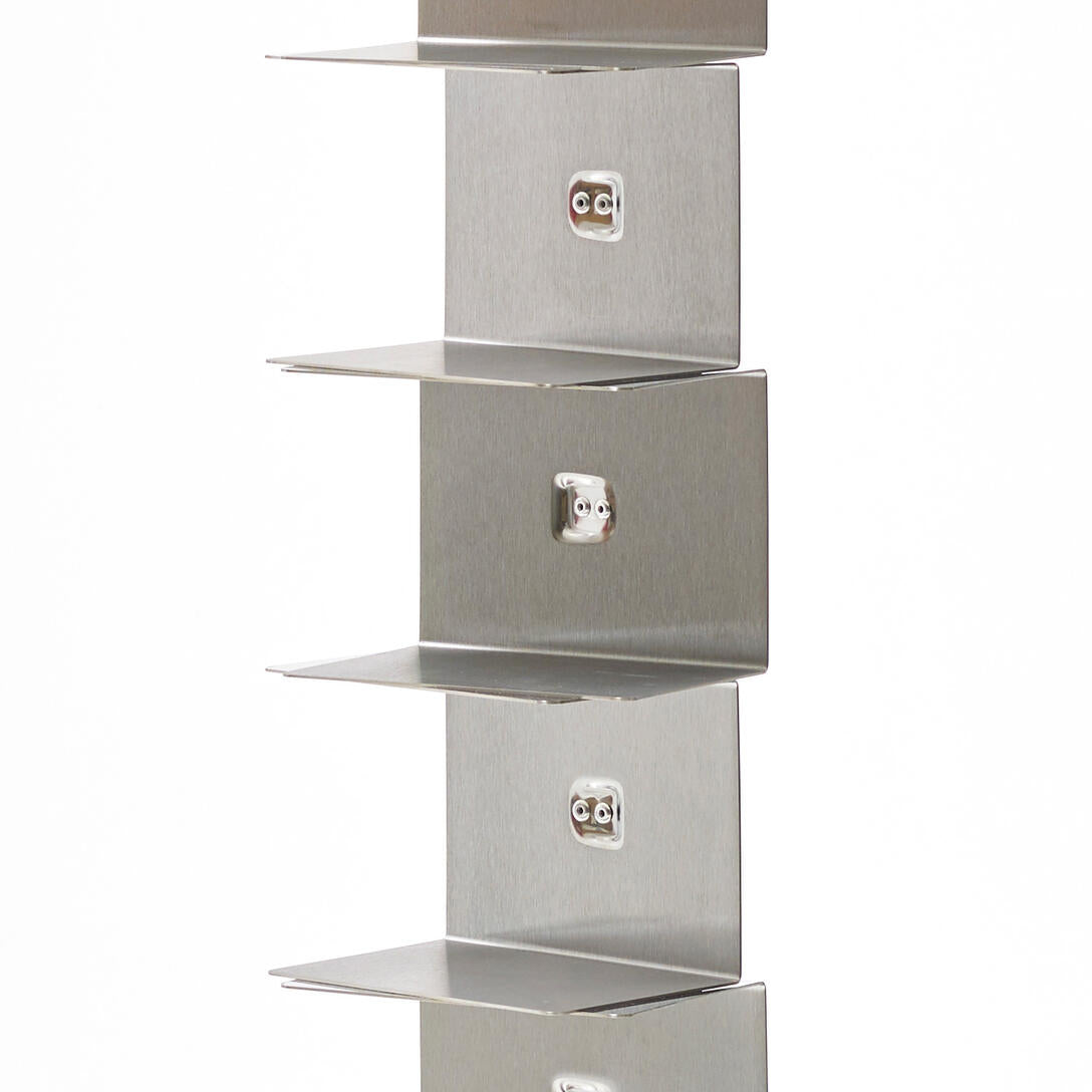 Beleuchteter Regal PTOLOMEO LUCE aus Stahl