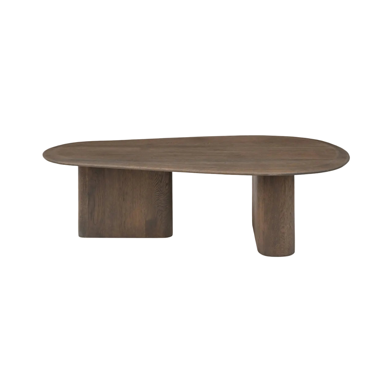 CASTELLO Coffee Table Set in Brown with Marble Top