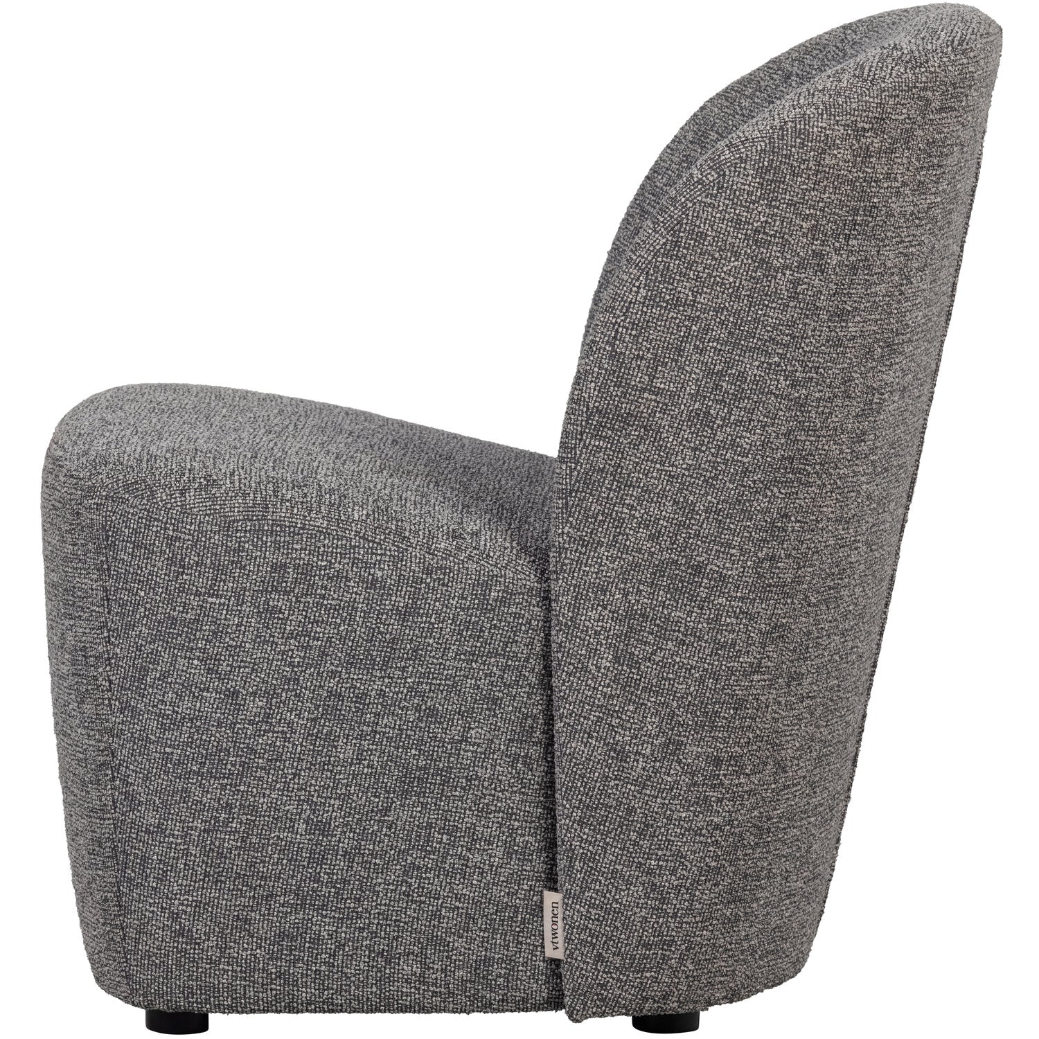 LOFTY Armchair Gray Mélange
