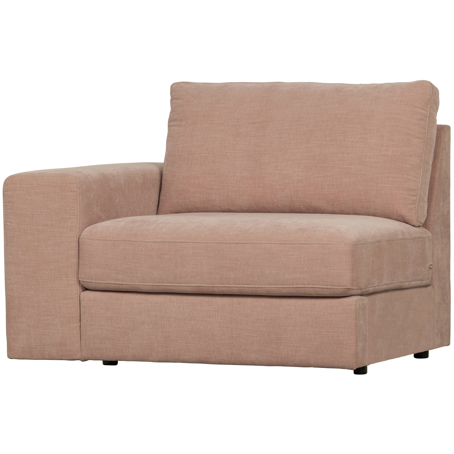 Sofa FAMILY - Endmodul links rosa