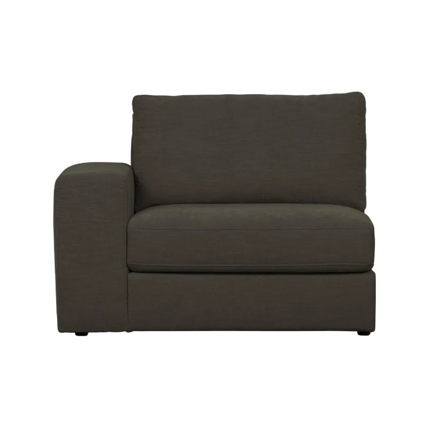 Sofa FAMILY - left-end element in anthracite