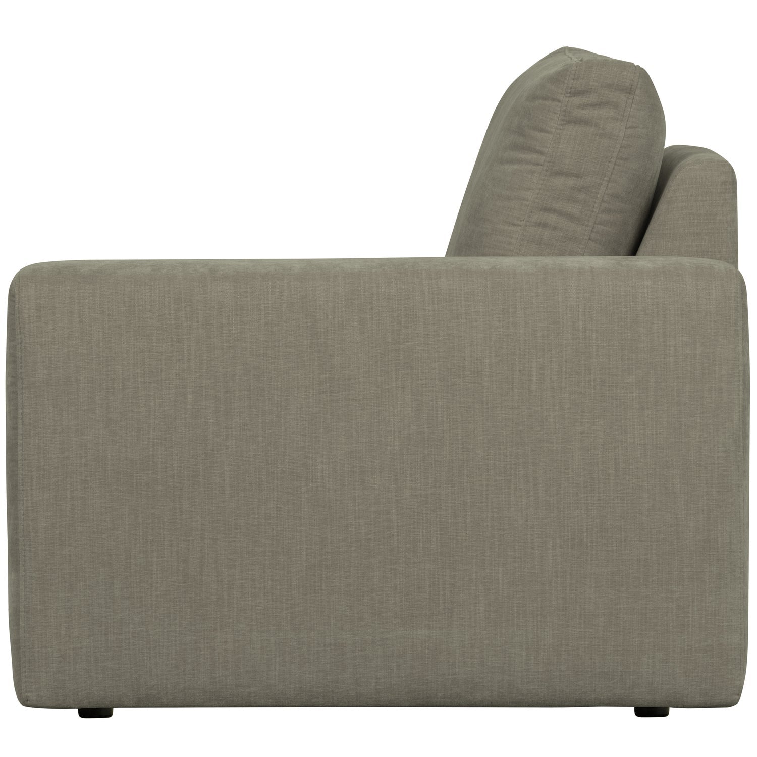 Sofa FAMILY - right-side end module warm gray