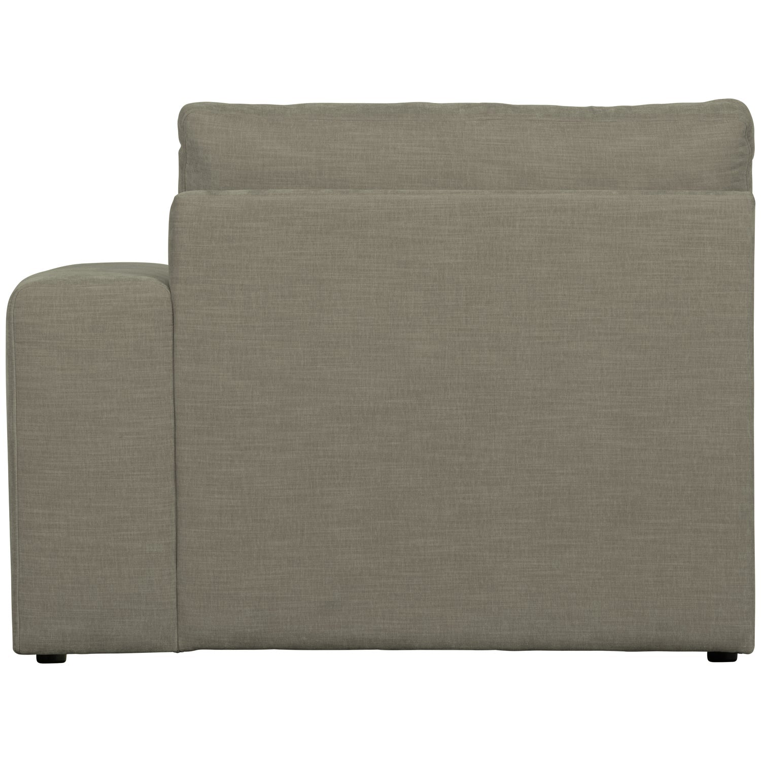 Sofa FAMILY - right-side end module warm gray