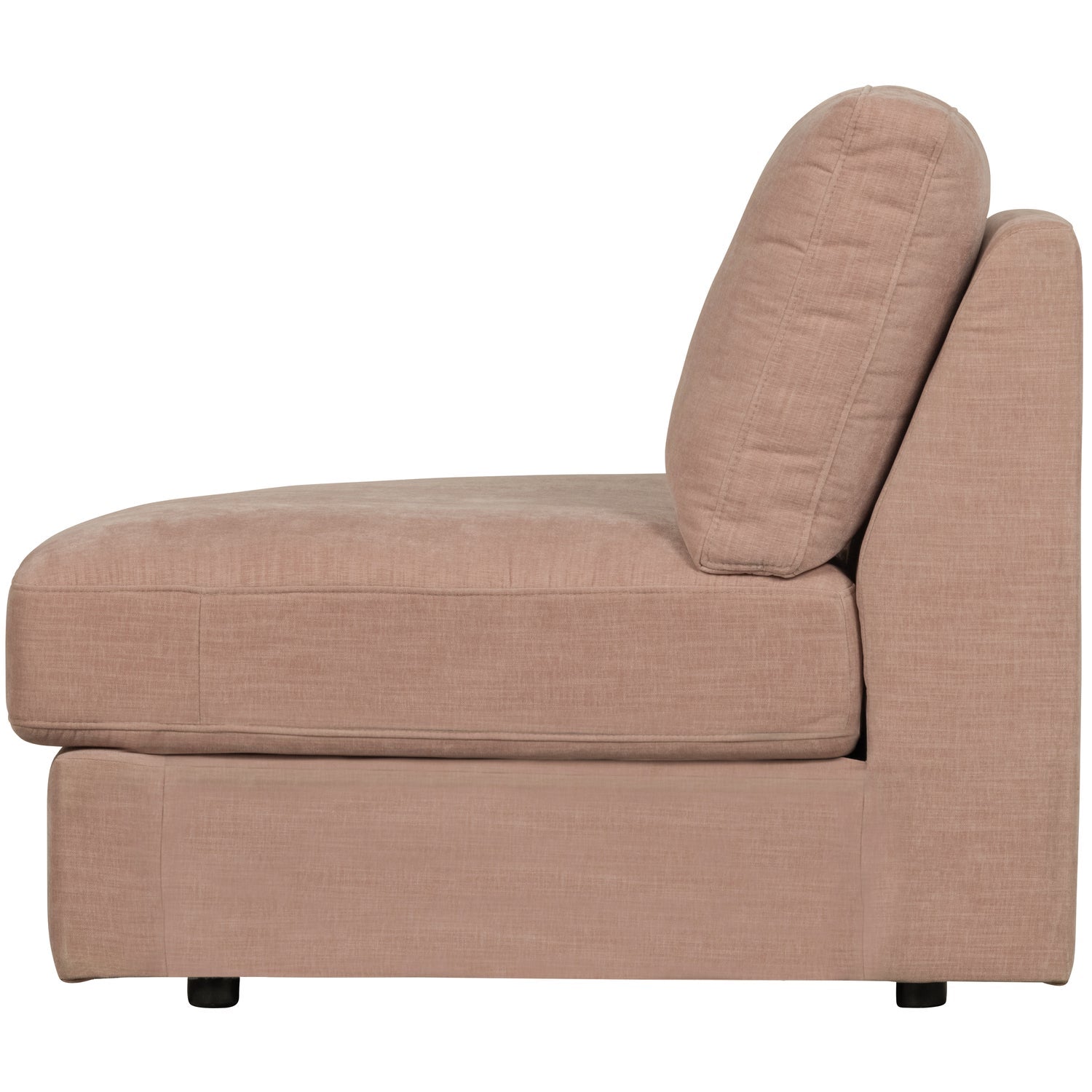 Sofa FAMILY - open left-side module pink