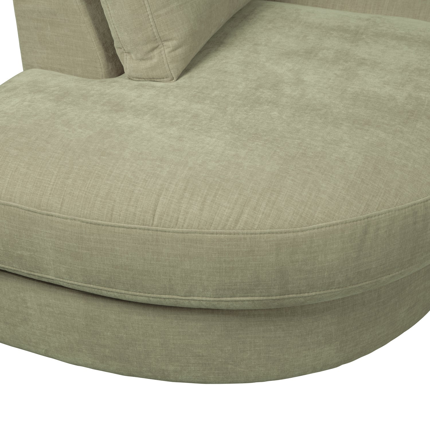 Sofa FAMILY - offenes Element linksseitig grün