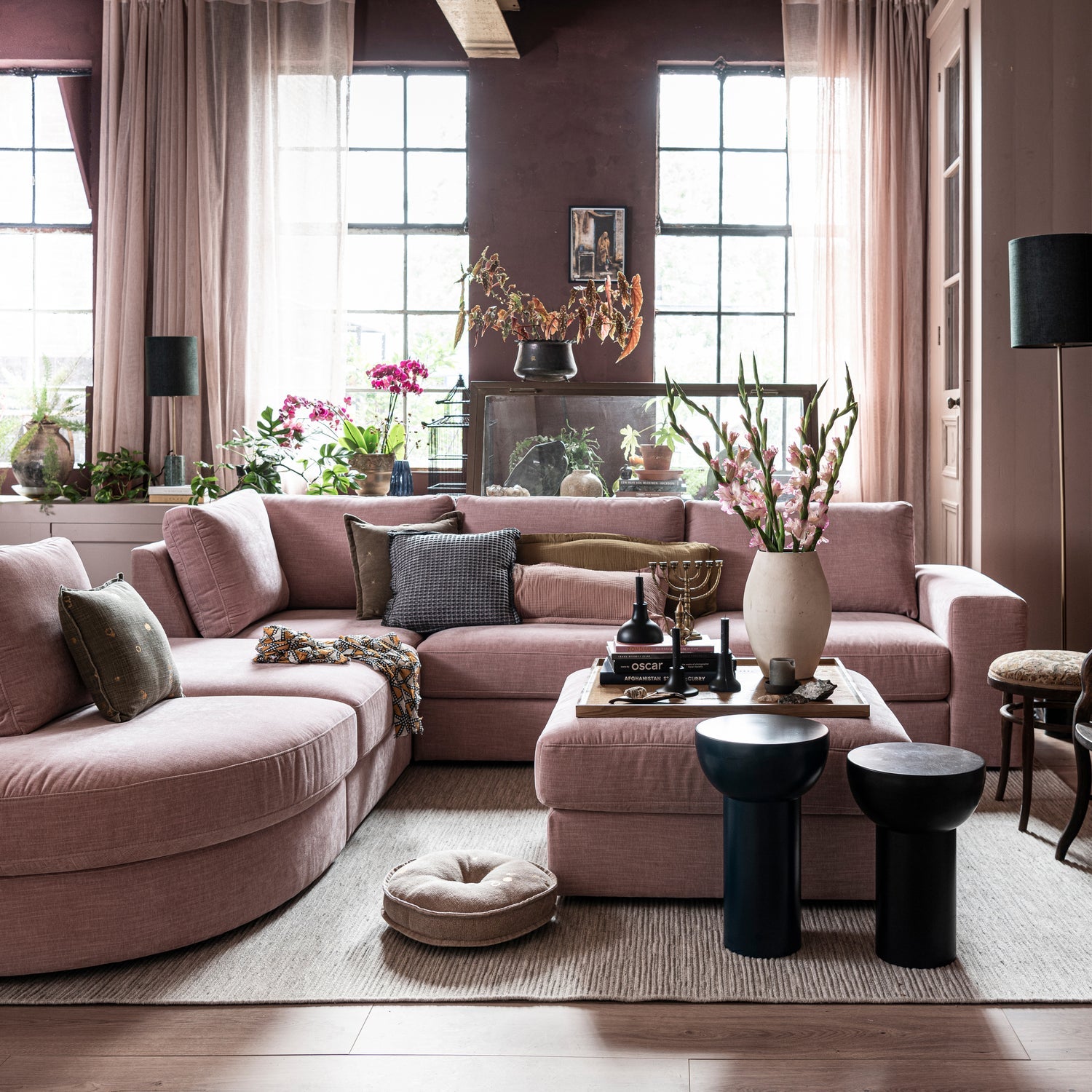 Sofa FAMILY - moduł narożny piaskowy