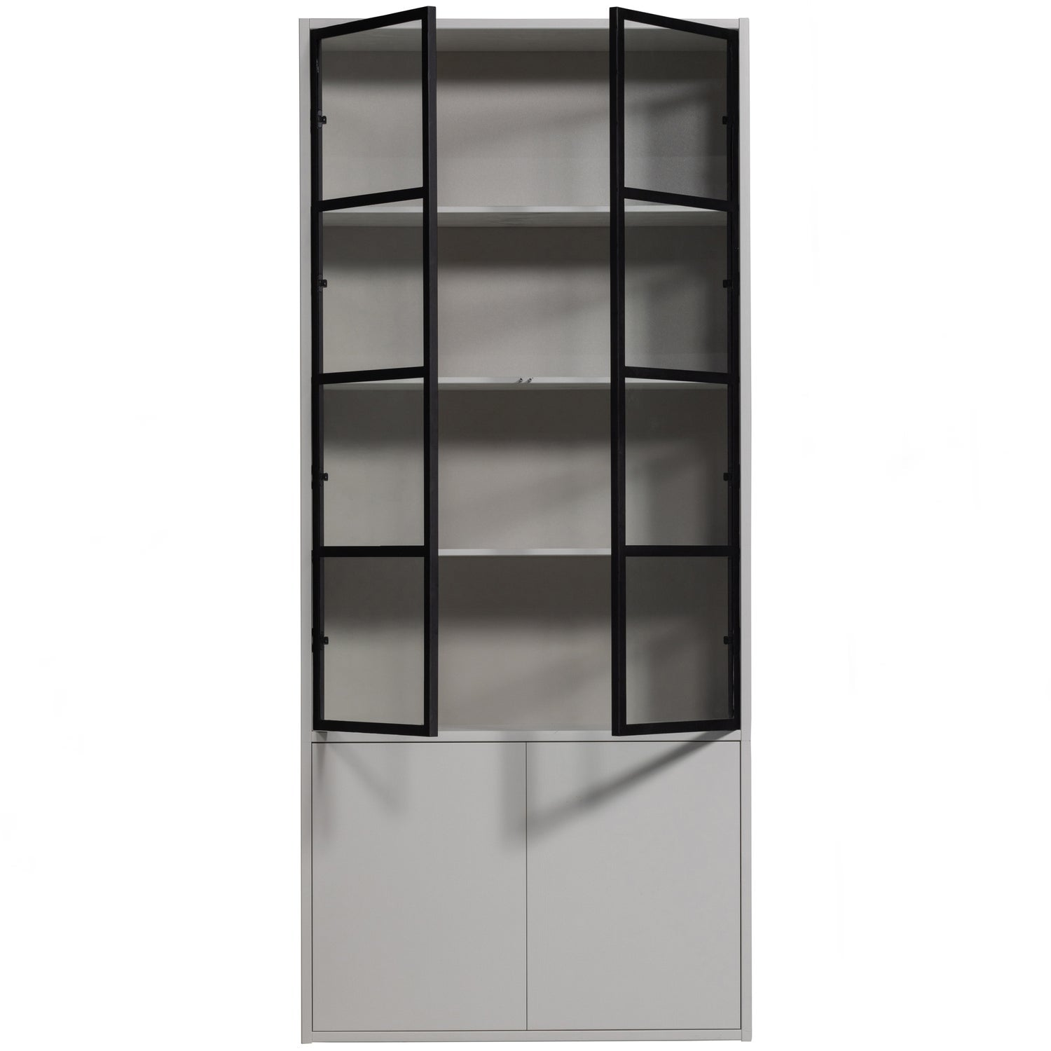 Vitrine BASIC grau
