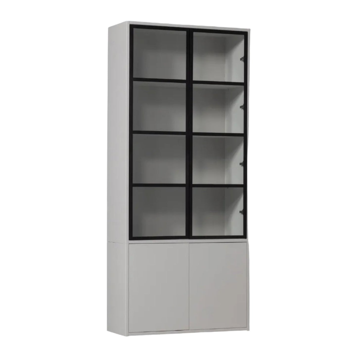 Vitrine BASIC grau