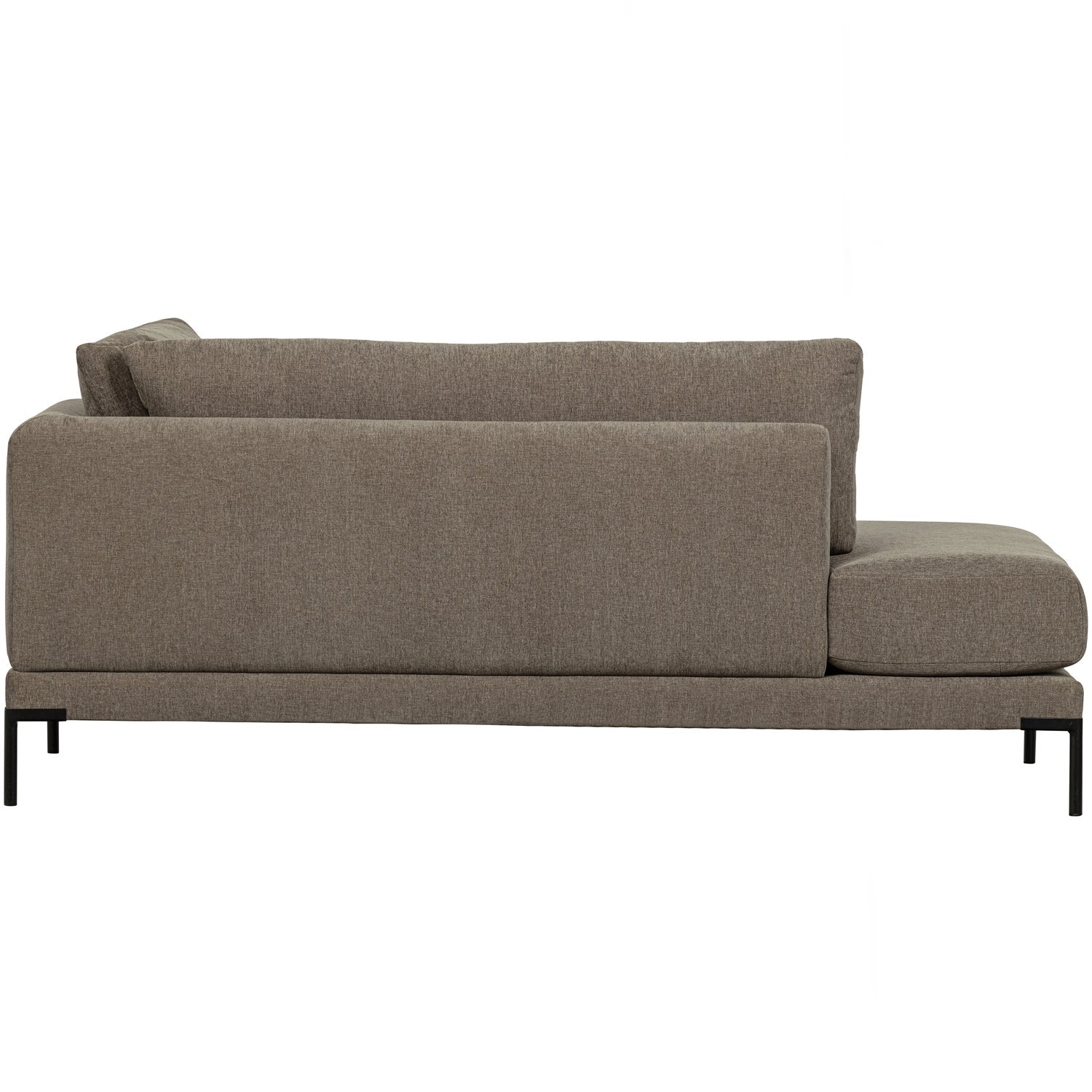 Szezlong prawostronny COUPLE taupe