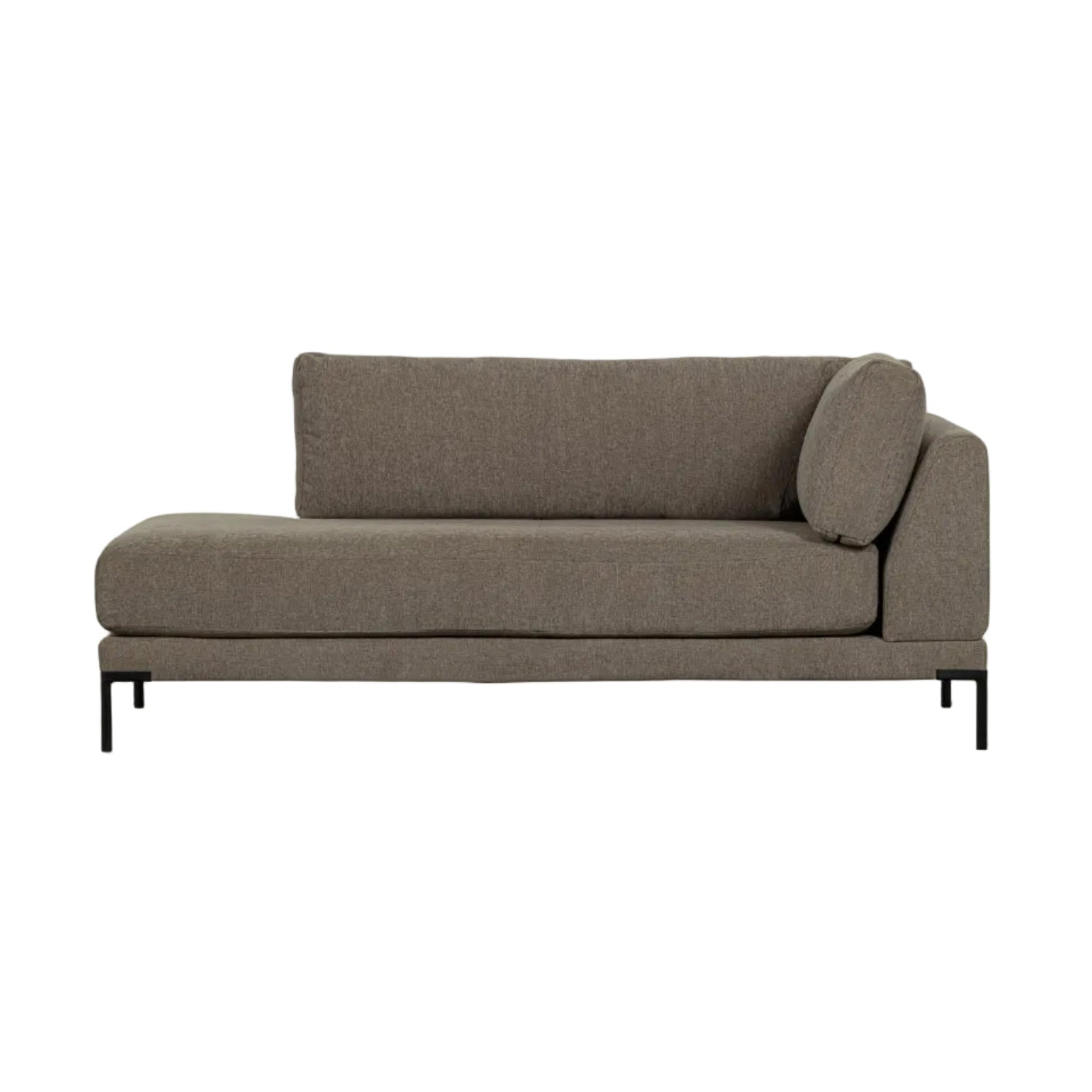 Szezlong prawostronny COUPLE taupe