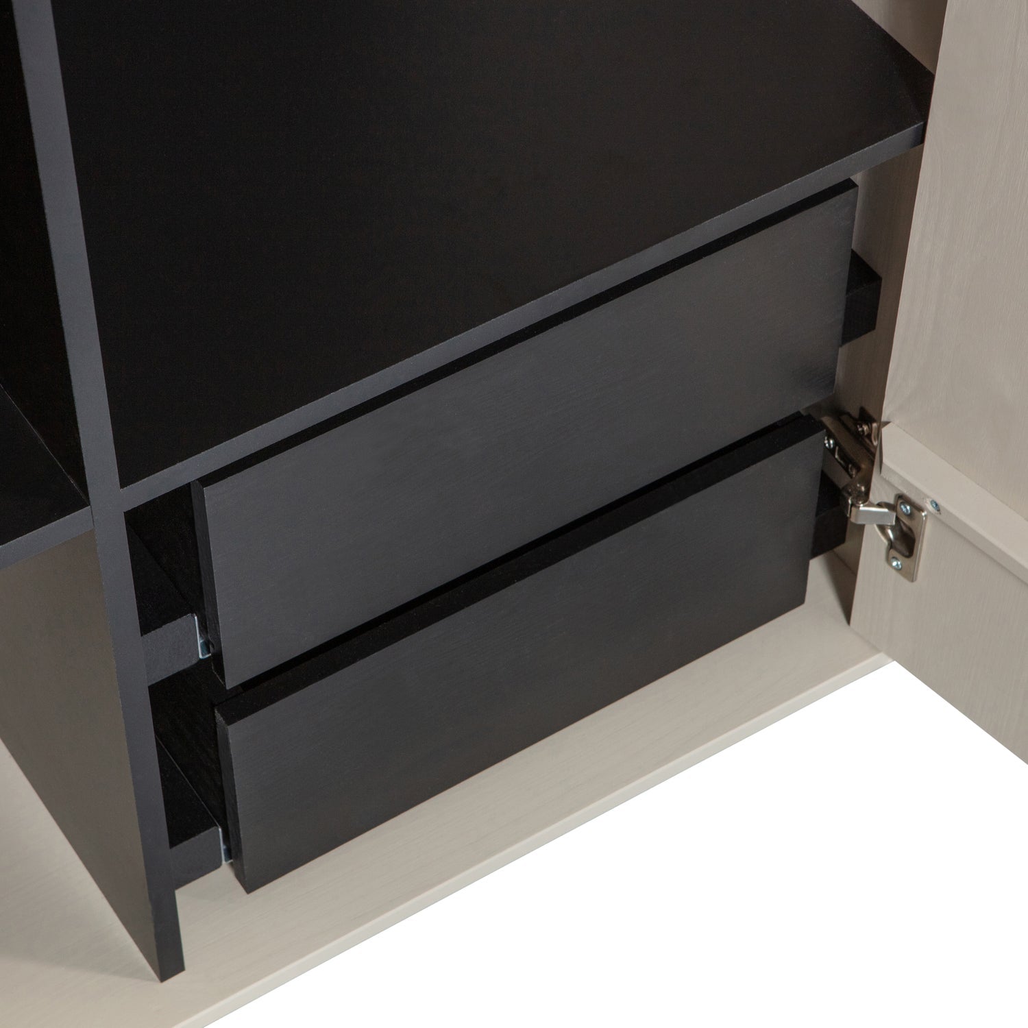 Kleiderschrank 2-türig DAILY grau-beige