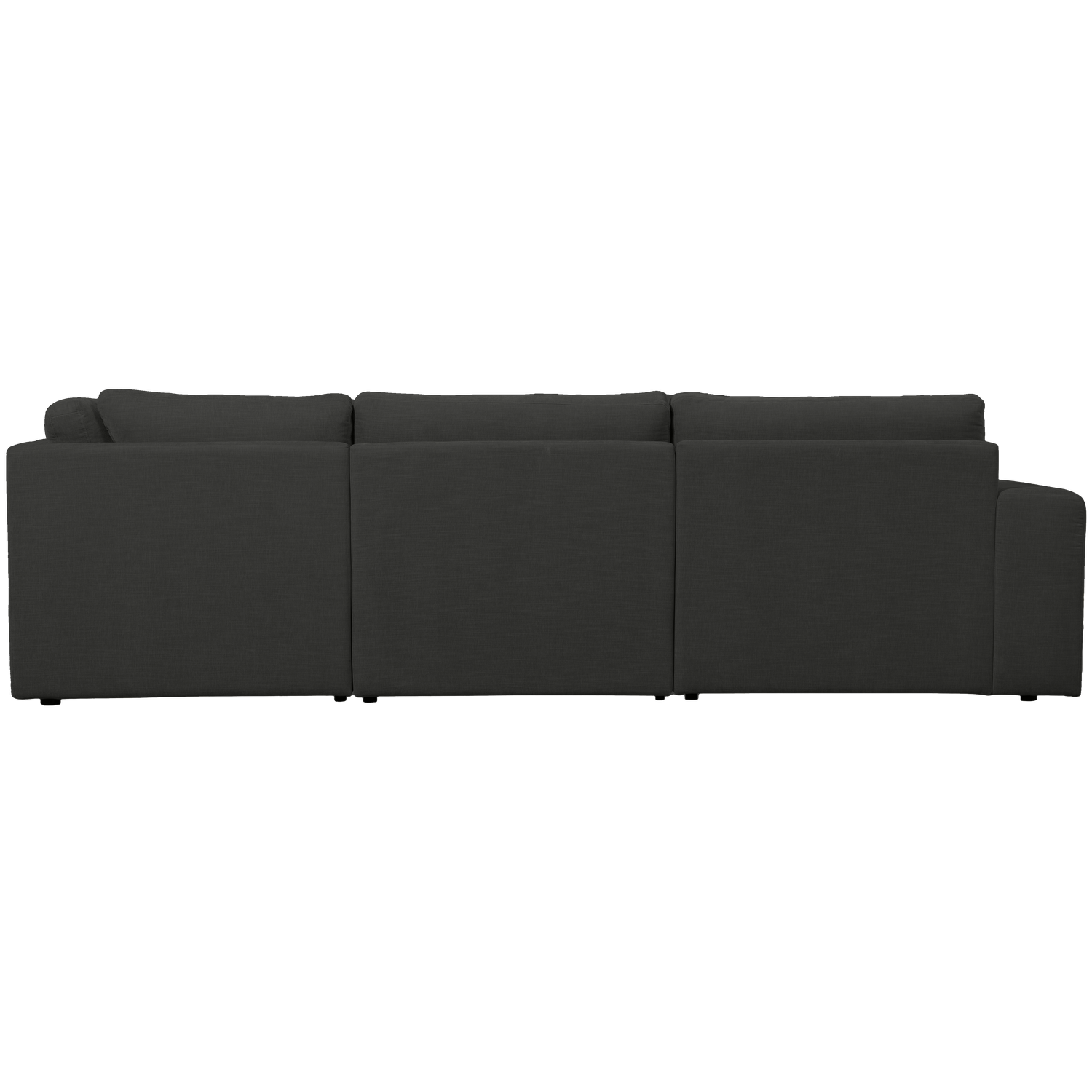 Right-facing FAMILY corner sofa in anthracite