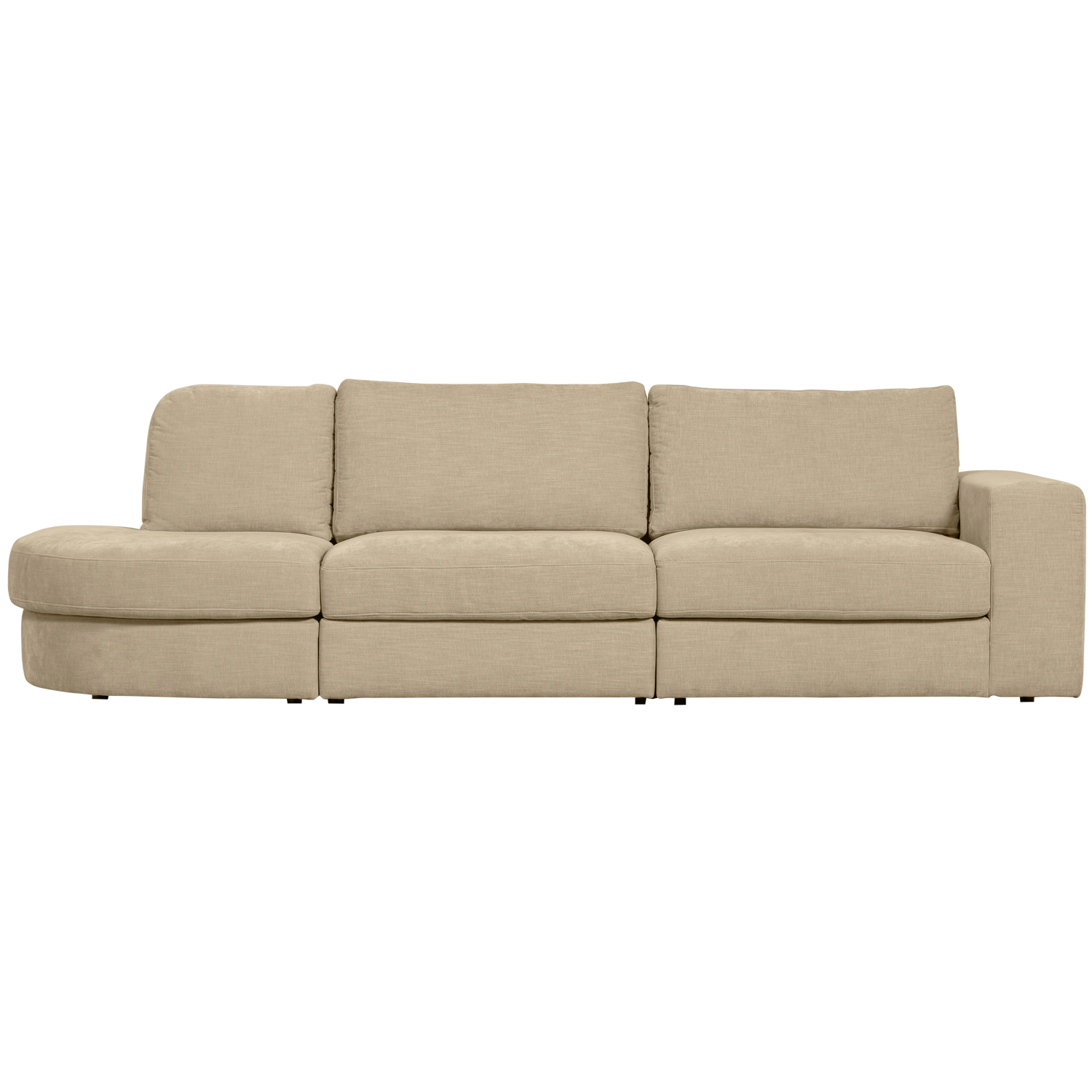 Sofa otwarta lewostronna FAMILY piaskowy