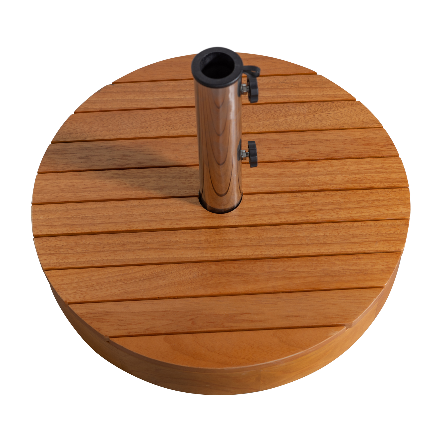 Parasol ogrodowy MONICA zielony z beżową podstawą