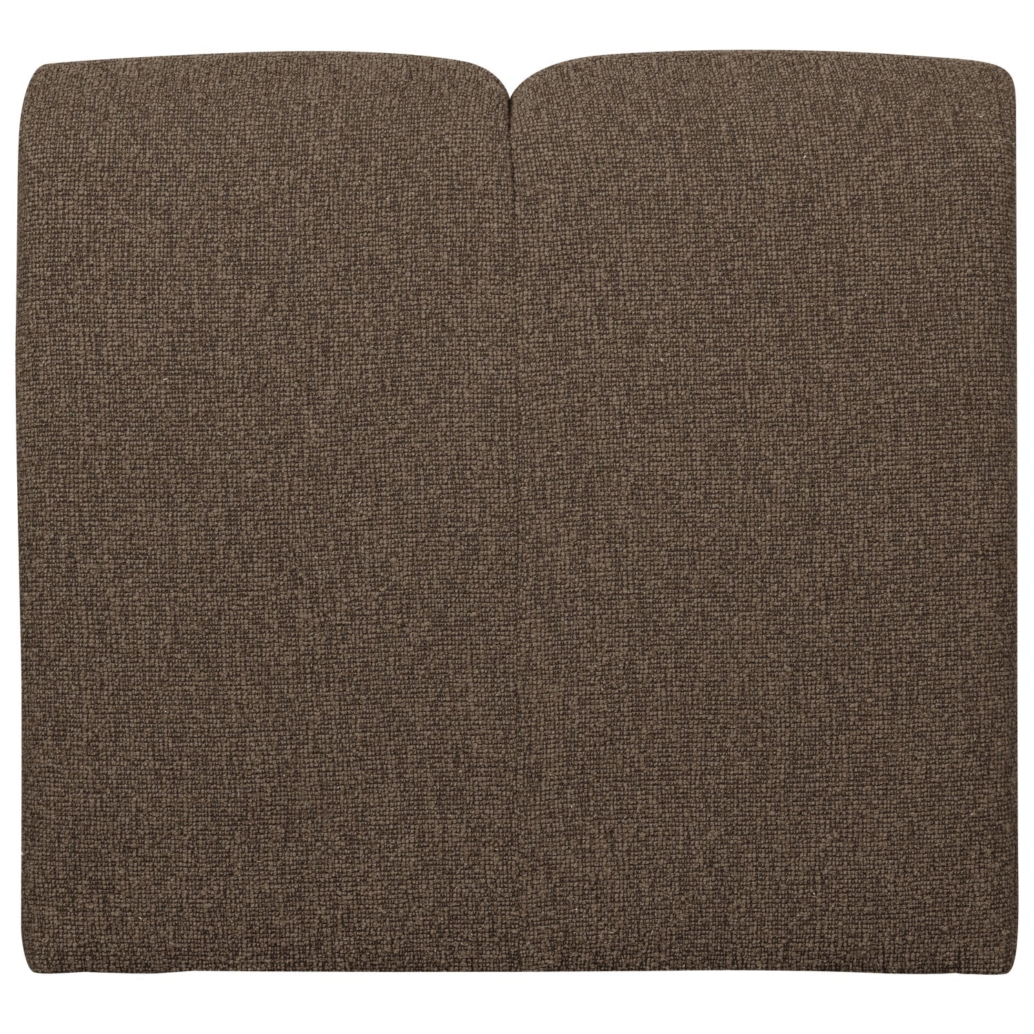 Sofa modułowa MOJO - element 1-osobowy ciemnobrązowy bouclé