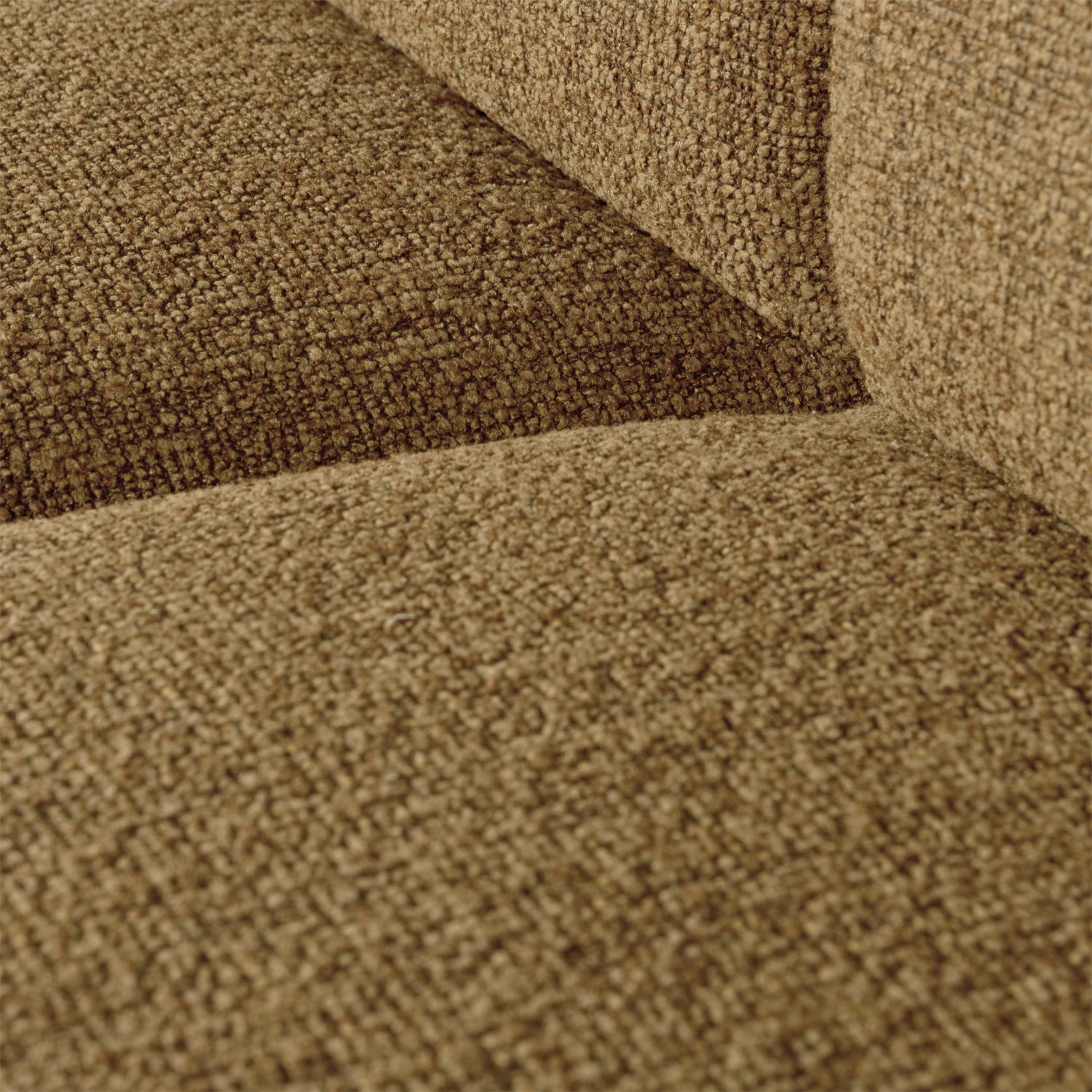 Sofa modułowa MOJO - element 1-osobowy ciemny miodowy bouclé