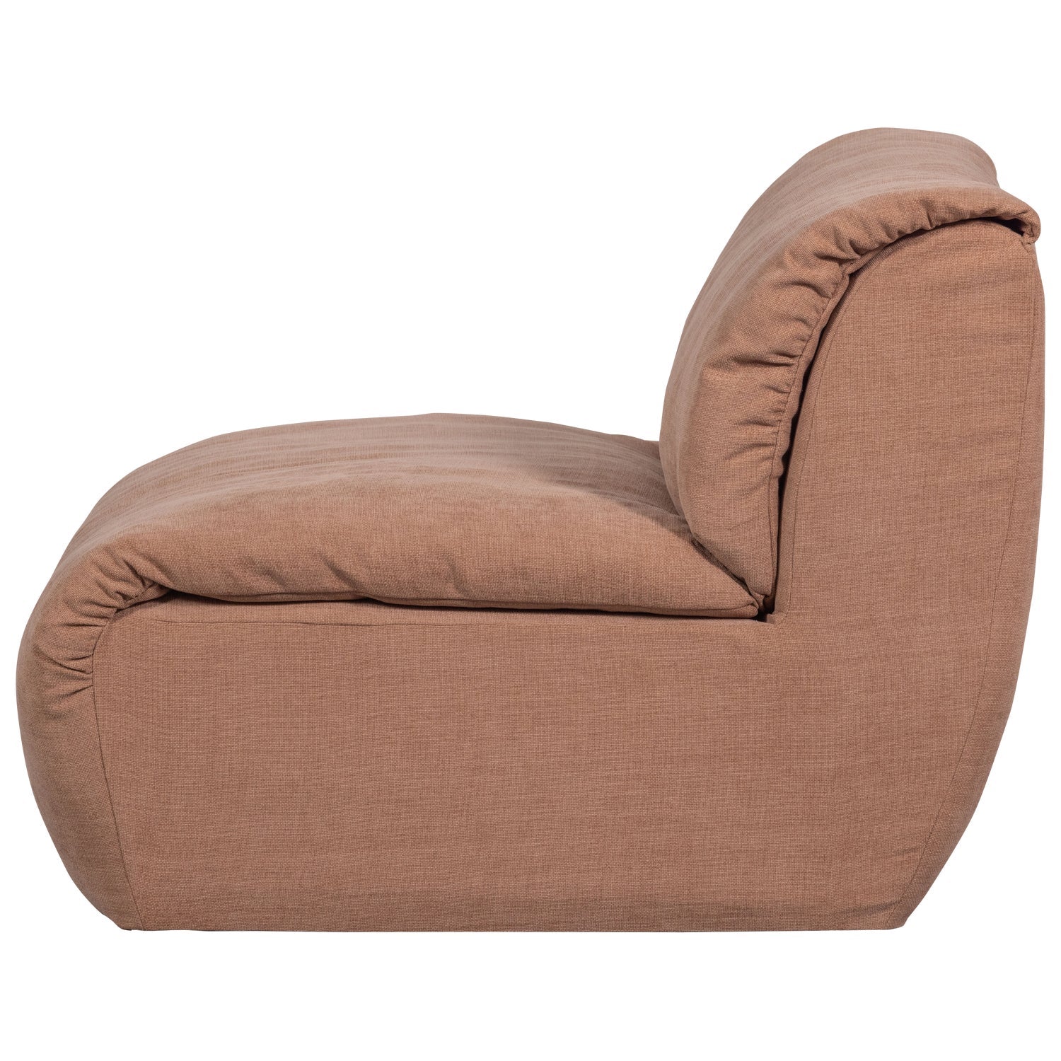 Sofa modułowa BAGGY - element różowy