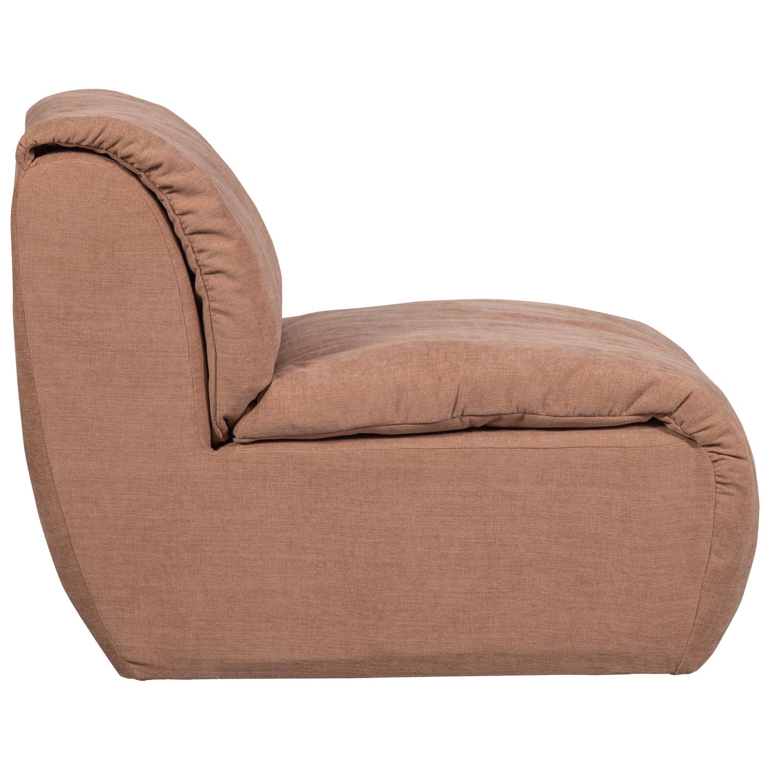 Sofa modułowa BAGGY - element różowy
