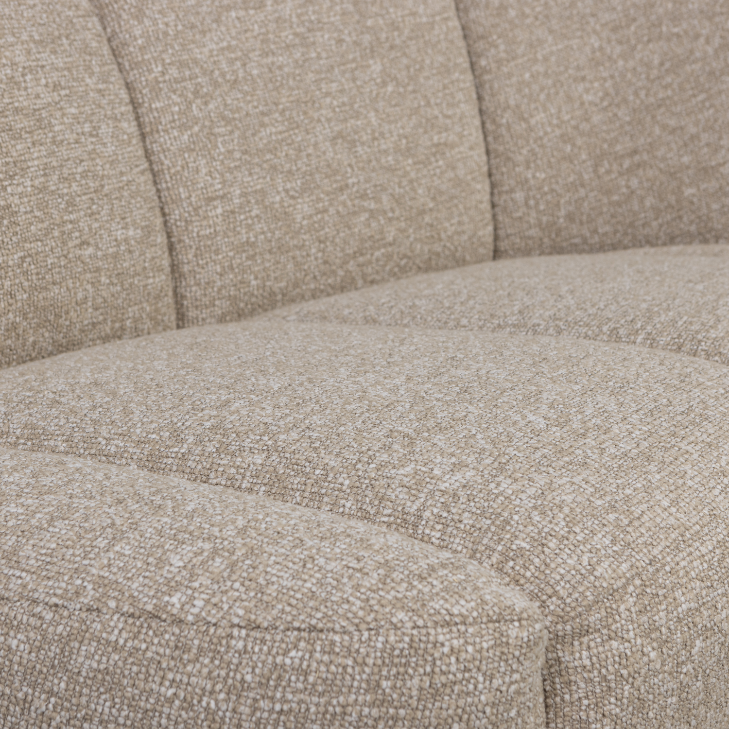 Sofa prawostronna 2-osobowa MOJO piaskowy melanż boucle